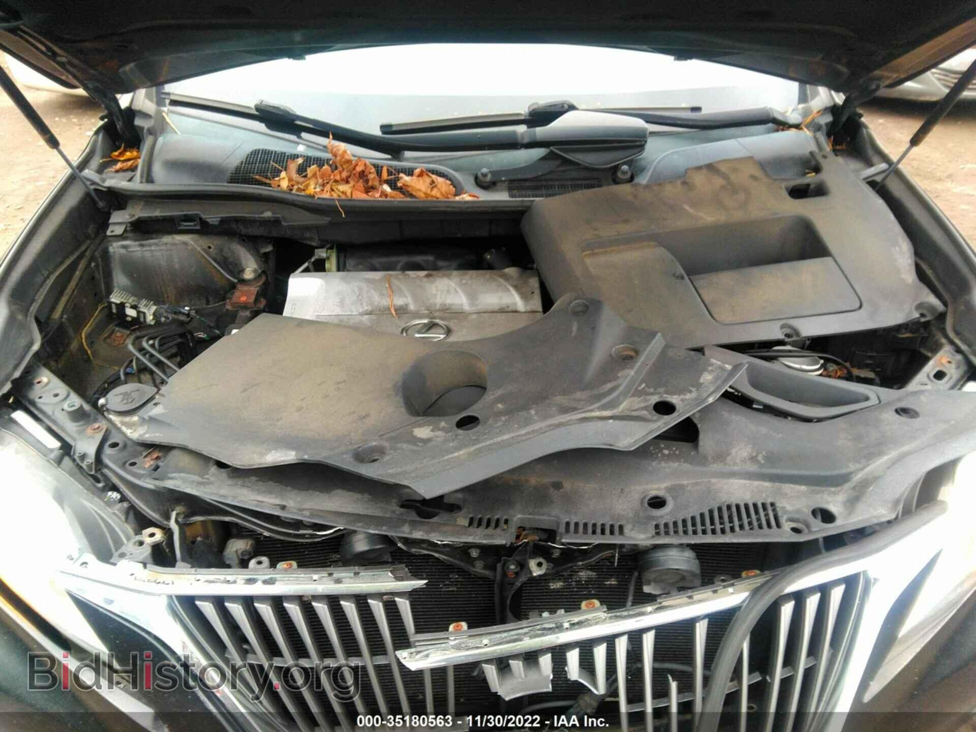 2011 LEXUS RX 350 - VIN: 2T2BK1BA0BC113109 - Фото 10