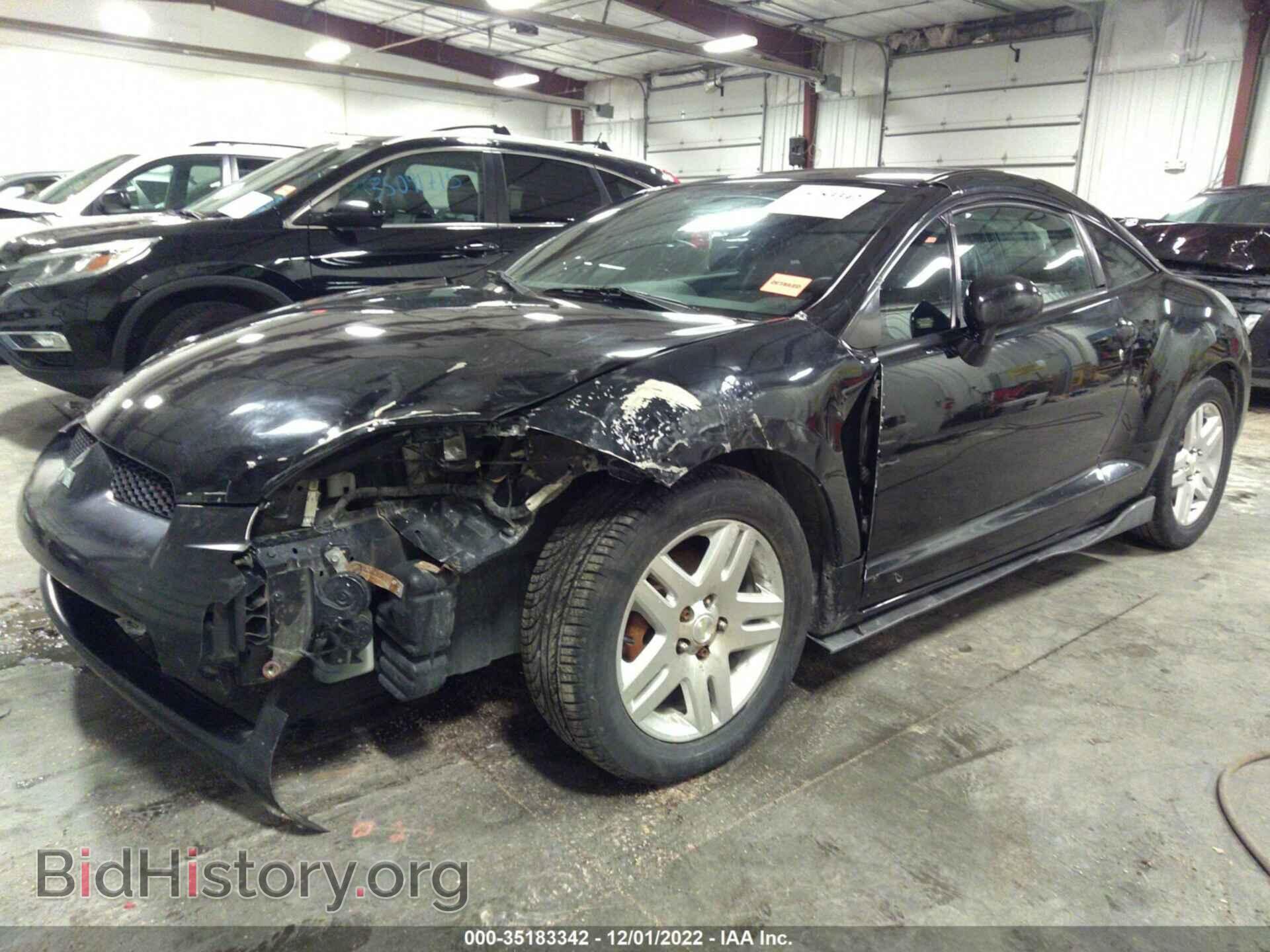 2007 MITSUBISHI ECLIPSE - VIN: 4A3AK24F47E040584 - Фото 2