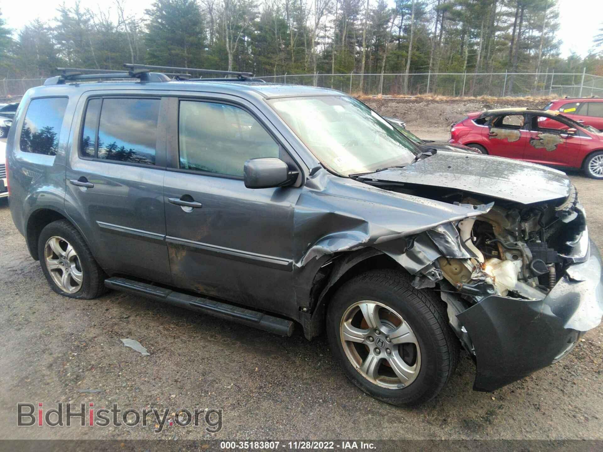 Photo 5FNYF4H55DB066611 - HONDA PILOT 2013