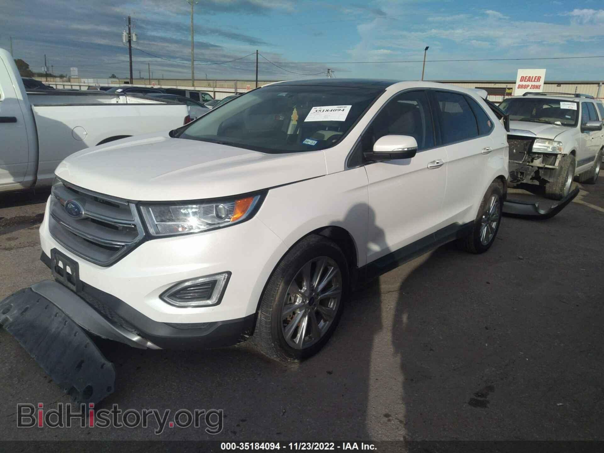 2017 FORD EDGE - VIN: 2FMPK3K89HBB10354 - Фото 2