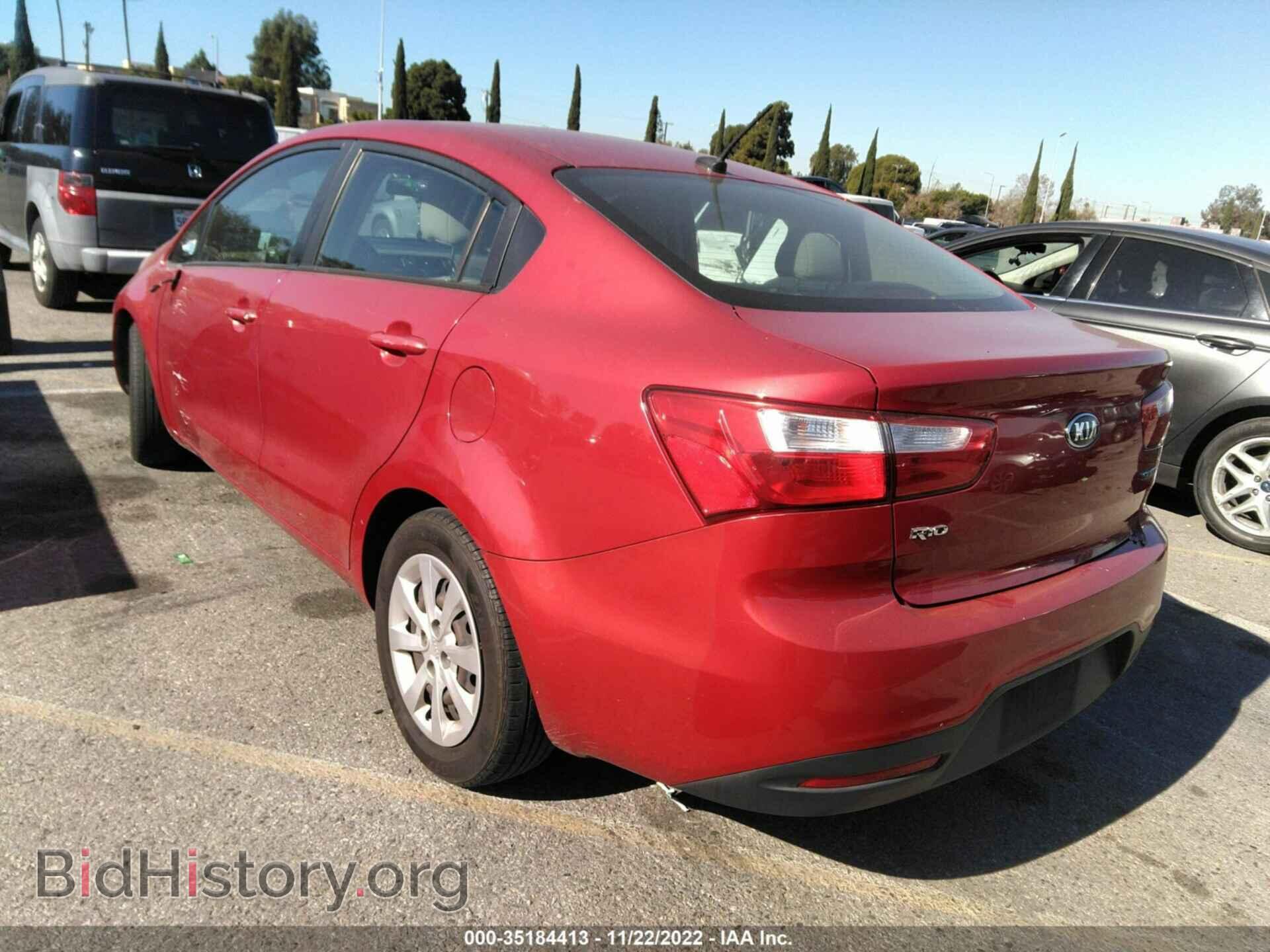 2015 KIA RIO - VIN: KNADN4A38F6500462 - Фото 3