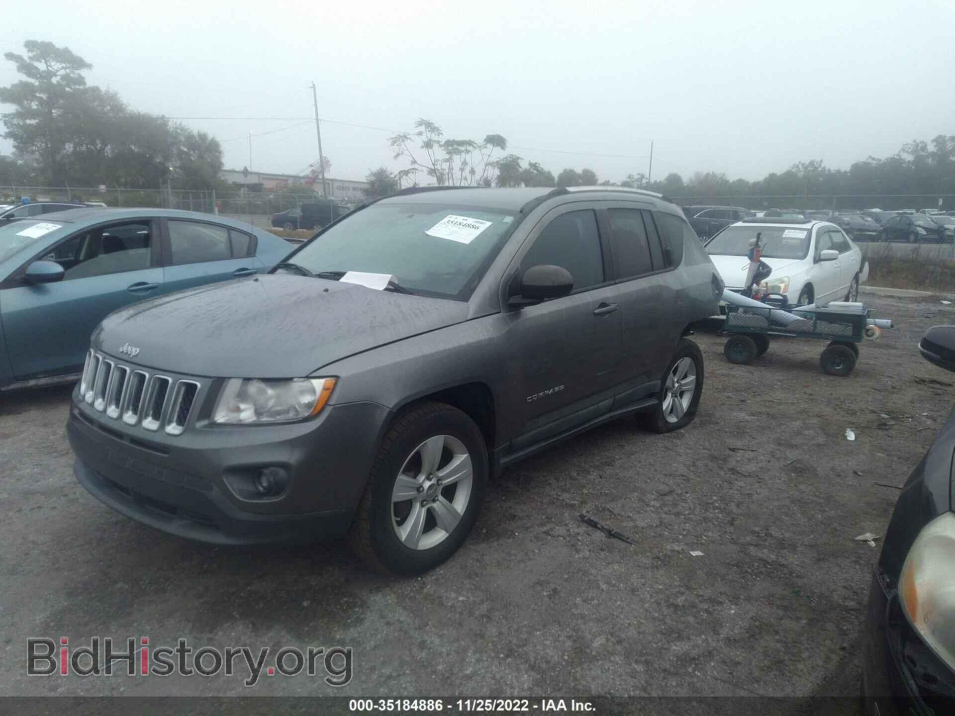 2012 JEEP COMPASS - VIN: 1C4NJCBA9CD520611 - Фото 2