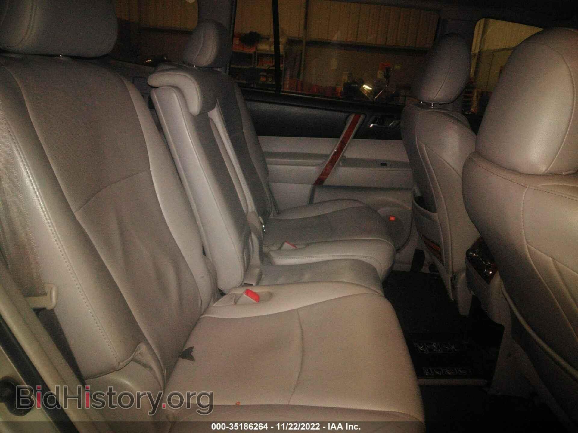 2011 TOYOTA HIGHLANDER - VIN: 5TDDK3EH4BS049083 - Фото 8