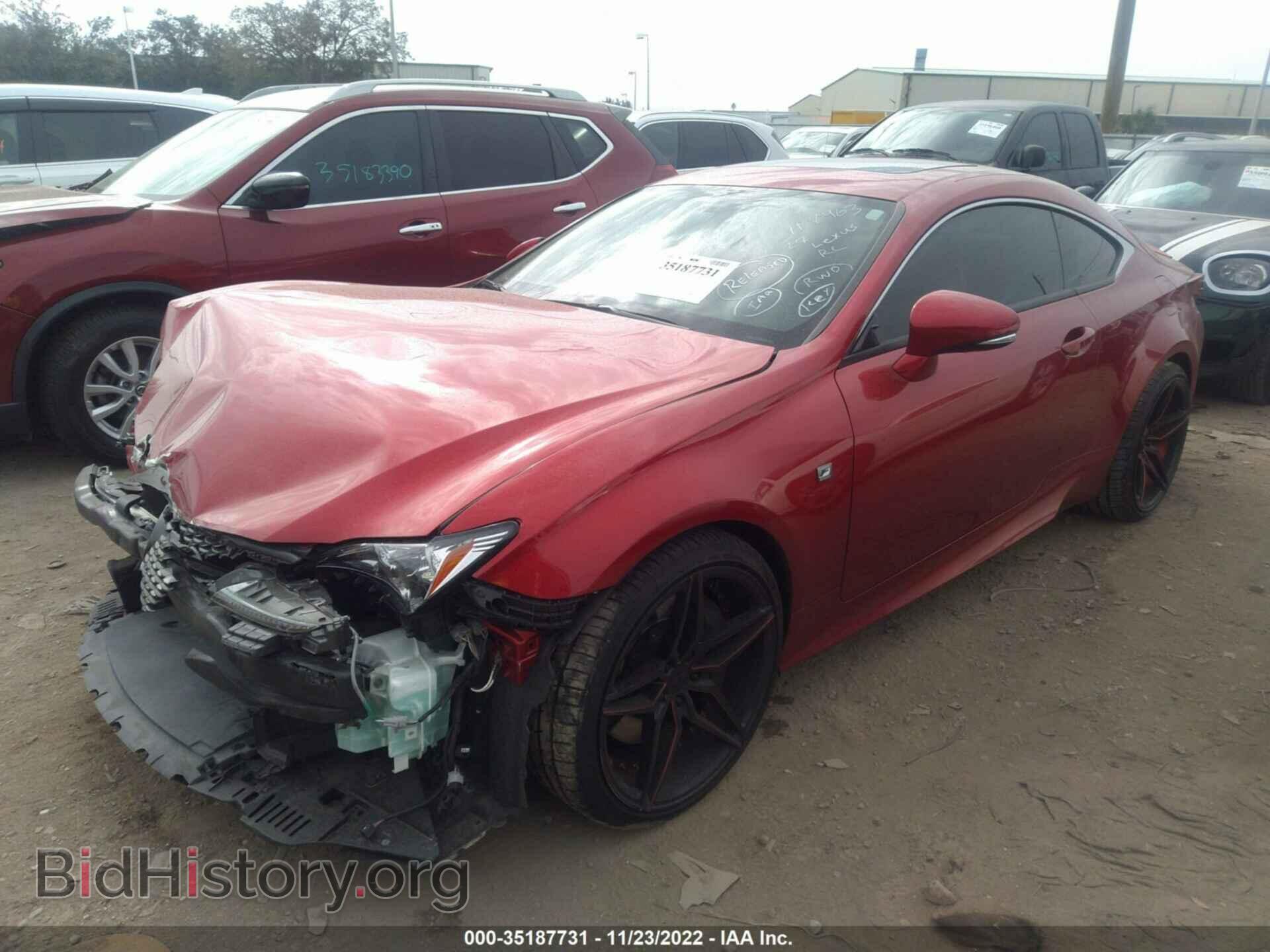 2017 LEXUS RC - VIN: JTHHE5BC1H5016830 - Фото 2