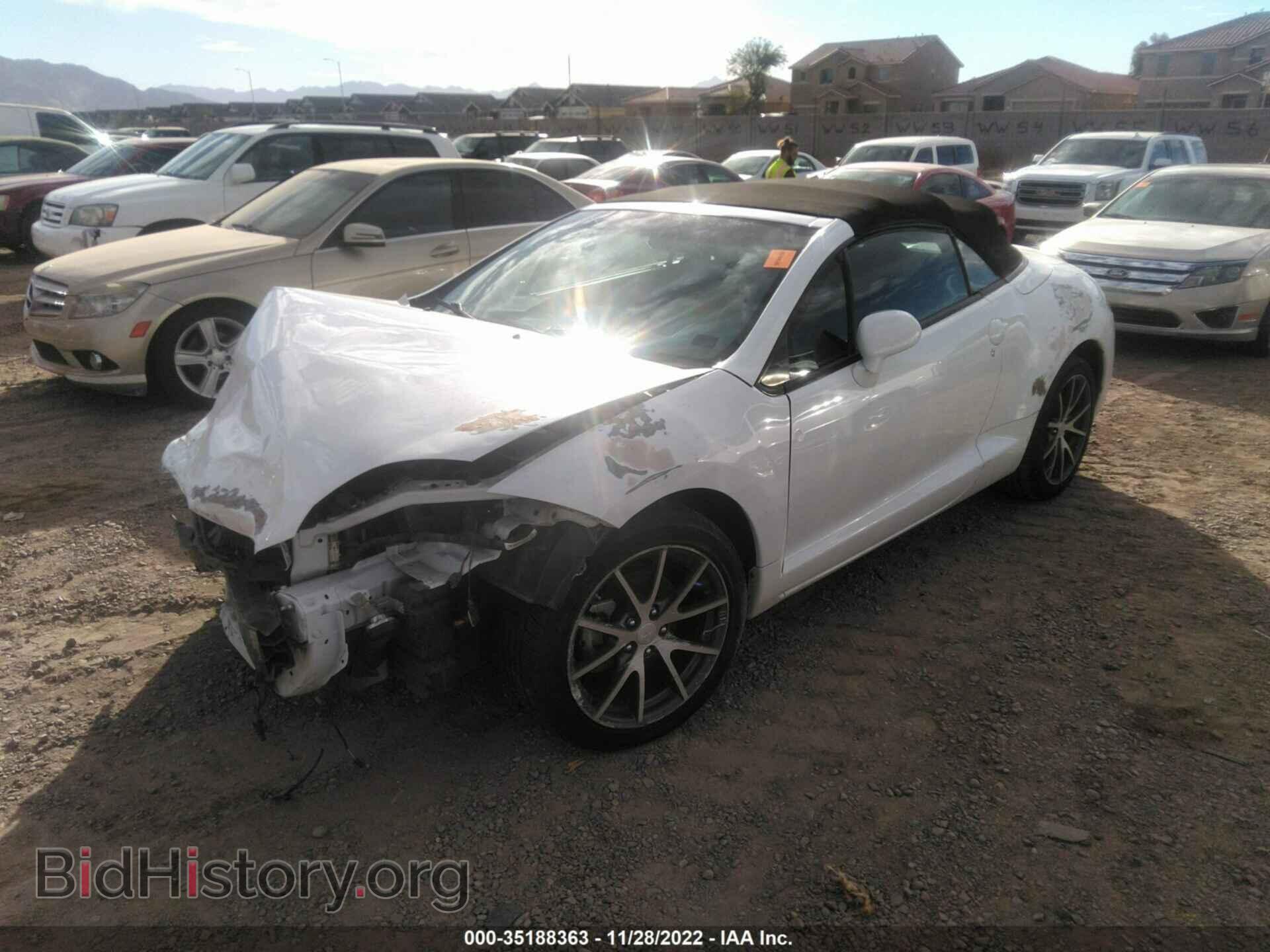 2012 MITSUBISHI ECLIPSE - VIN: 4A37L2EF5CE003334 - Фото 2