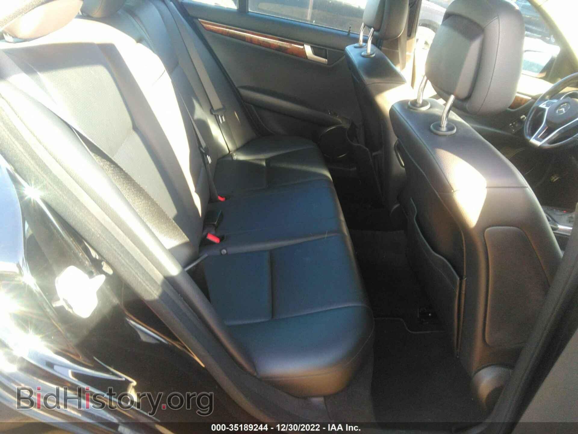 2012 MERCEDES-BENZ C-CLASS - VIN: WDDGF4HB9CA655319 - Фото 8