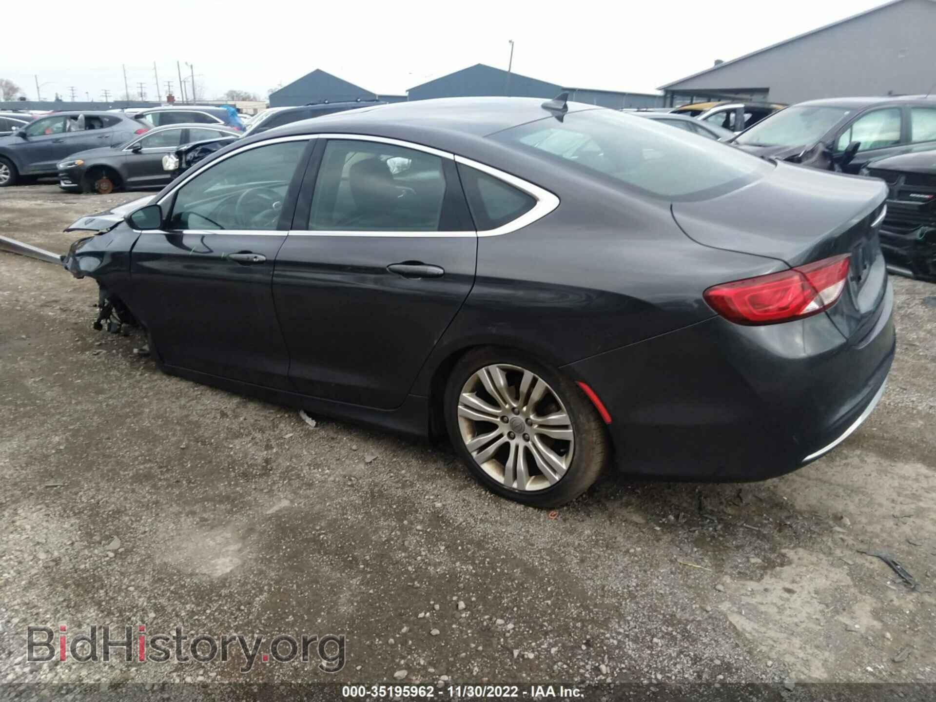 2016 CHRYSLER 200 - VIN: 1C3CCCAB2GN135200 - Фото 3
