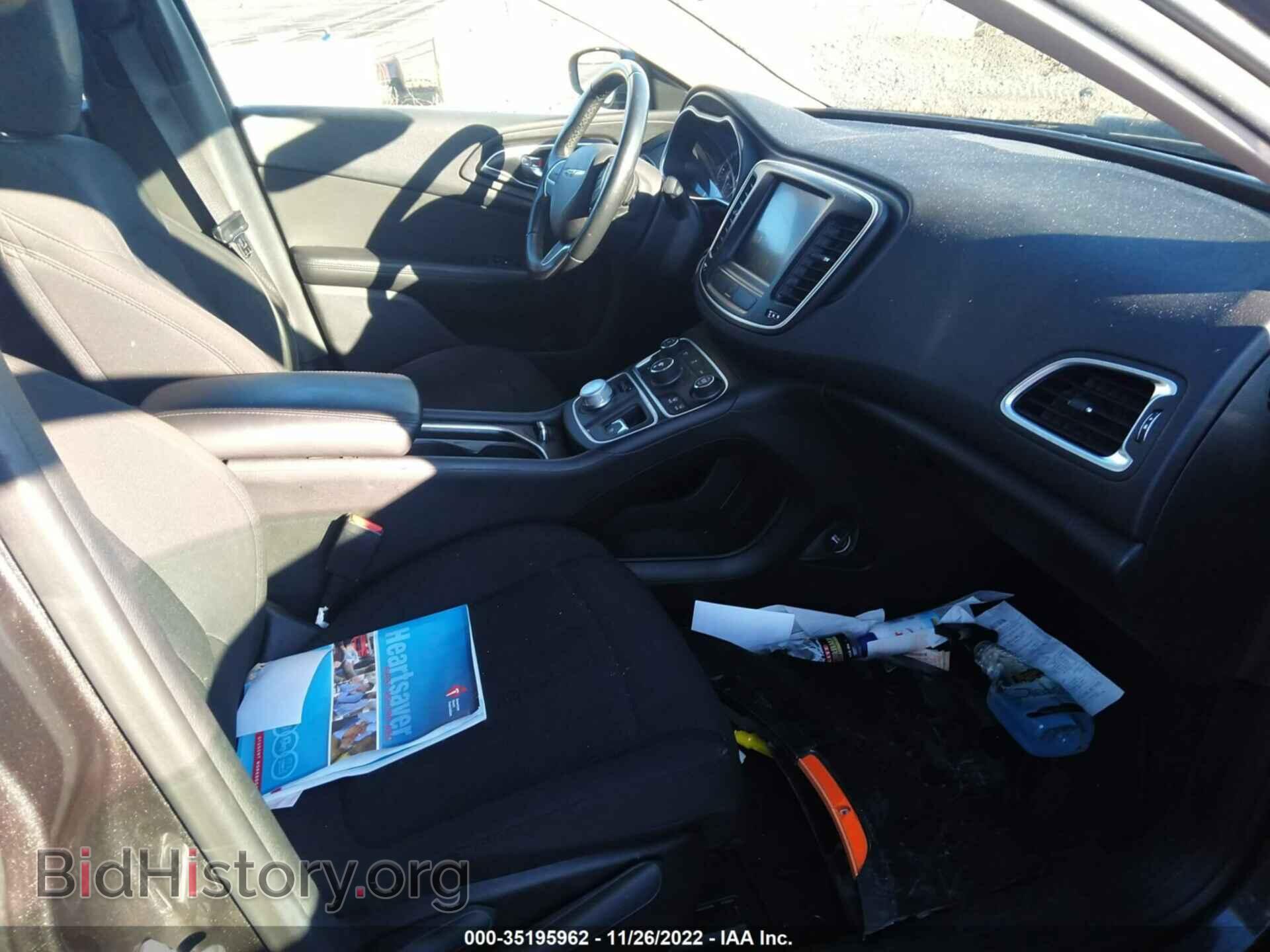 2016 CHRYSLER 200 - VIN: 1C3CCCAB2GN135200 - Фото 5