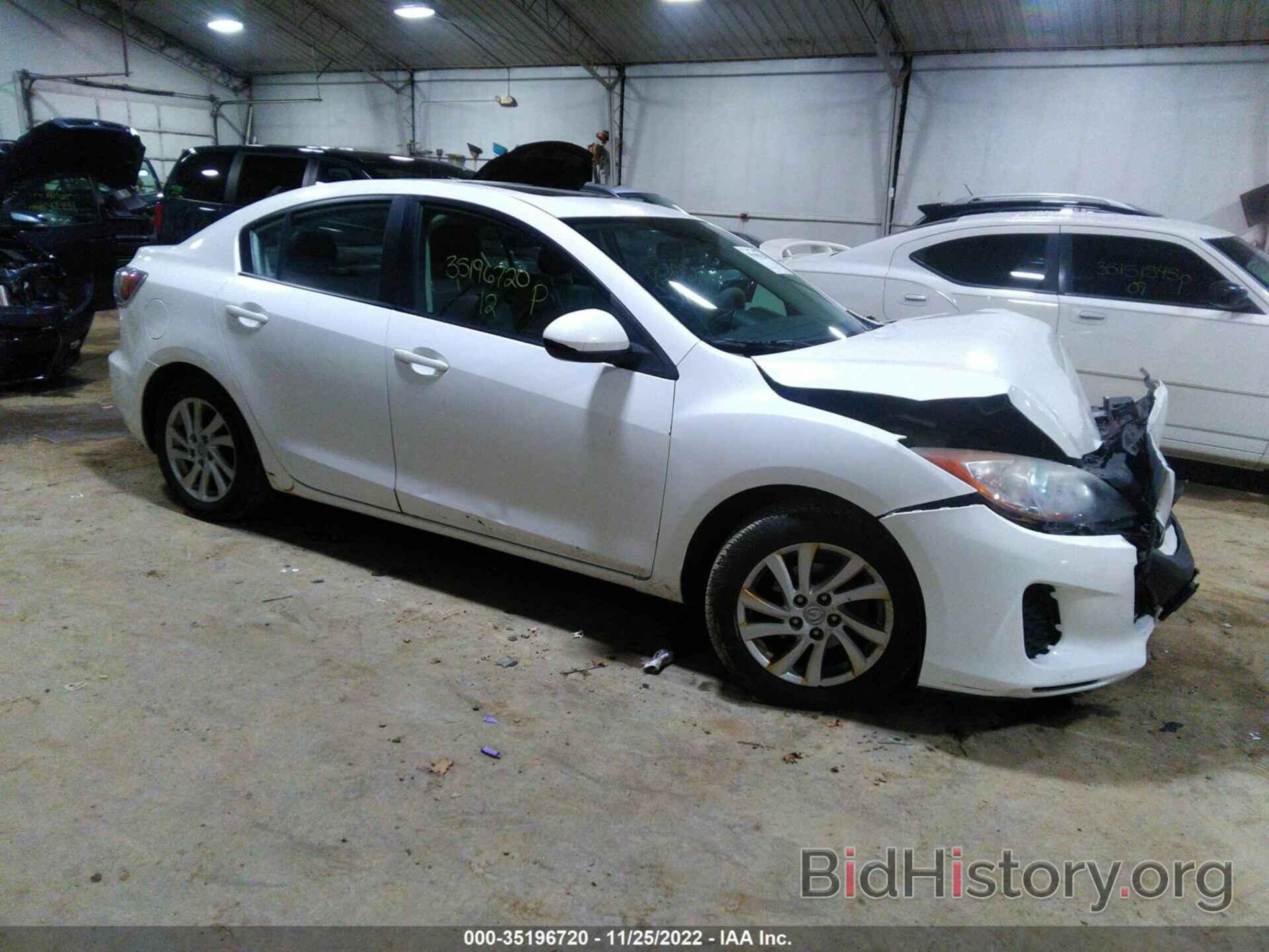 Photo JM1BL1W82C1639384 - MAZDA MAZDA3 2012