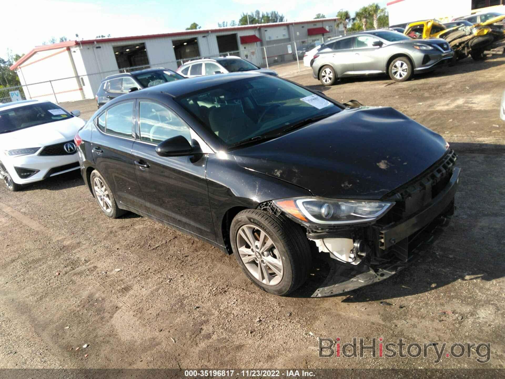 Photo KMHD84LF5JU595693 - HYUNDAI ELANTRA 2018