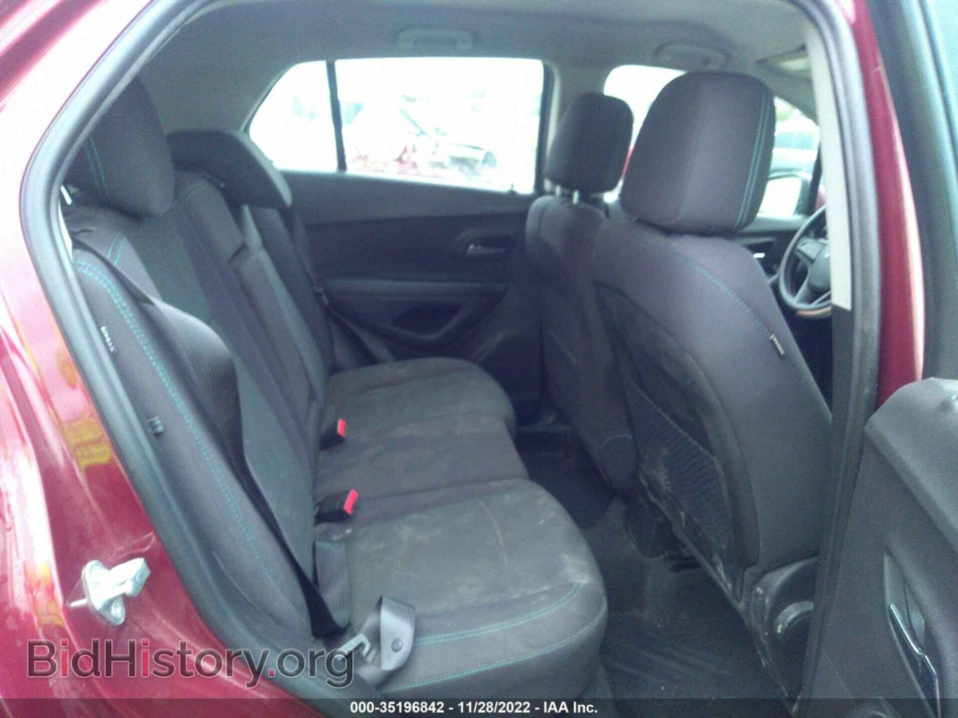 2016 CHEVROLET TRAX - VIN: 3GNCJNSB5GL118880 - Фото 8