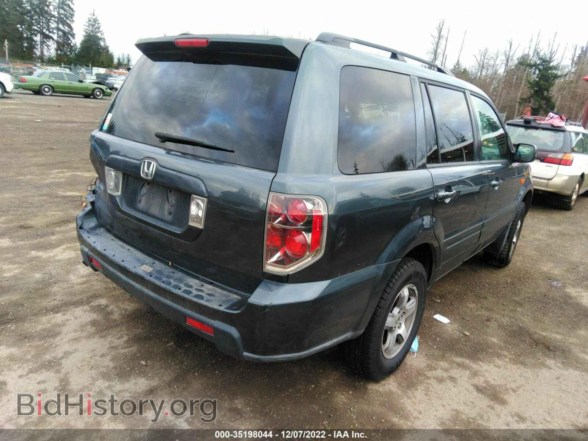 2006 HONDA PILOT - VIN: 5FNYF28616B045528 - Фото 4