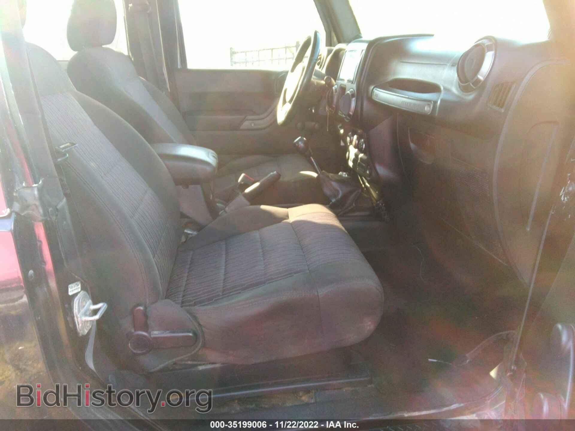 2011 JEEP WRANGLER - VIN: 1J4AA2D1XBL587545 - Фото 5