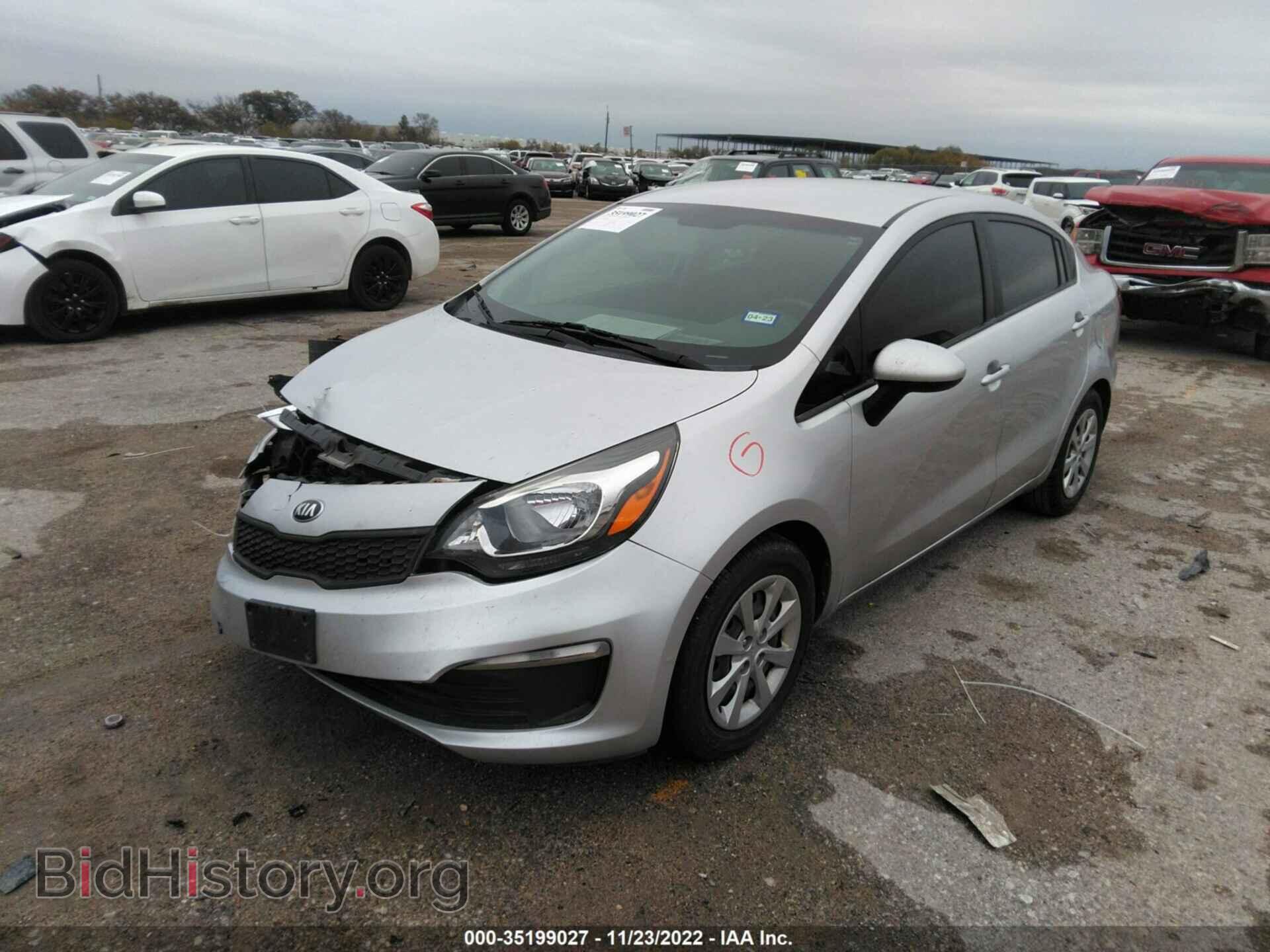 2017 KIA RIO - VIN: KNADM4A35H6025911 - Фото 2