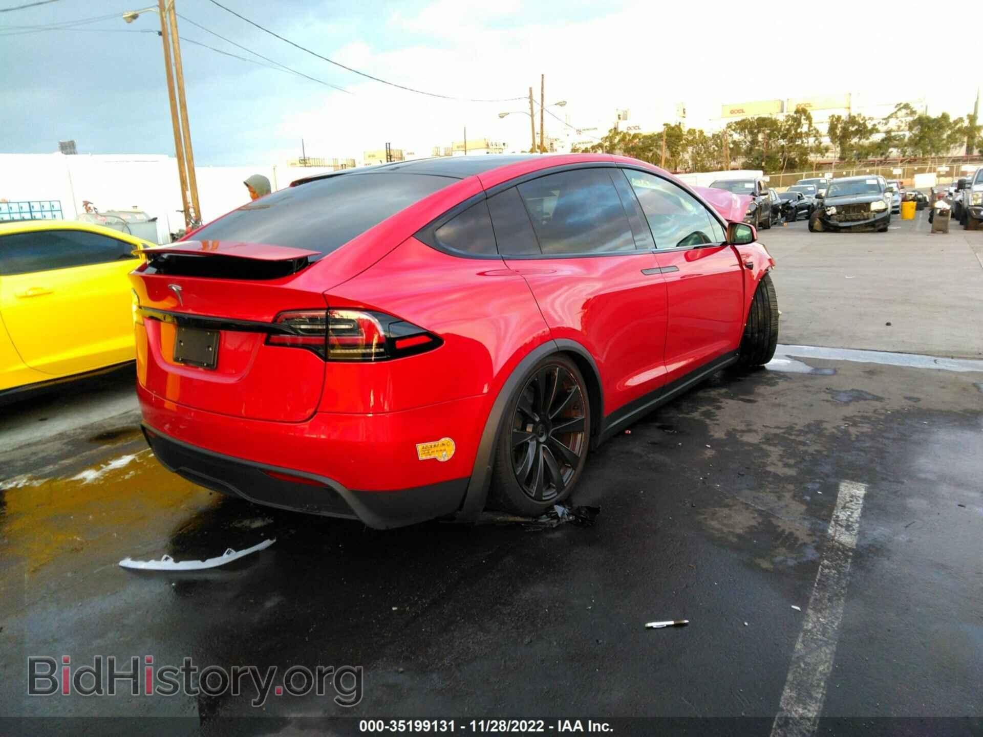 2022 TESLA MODEL X - VIN: 7SAXCBE58NF337548 - Photo 4