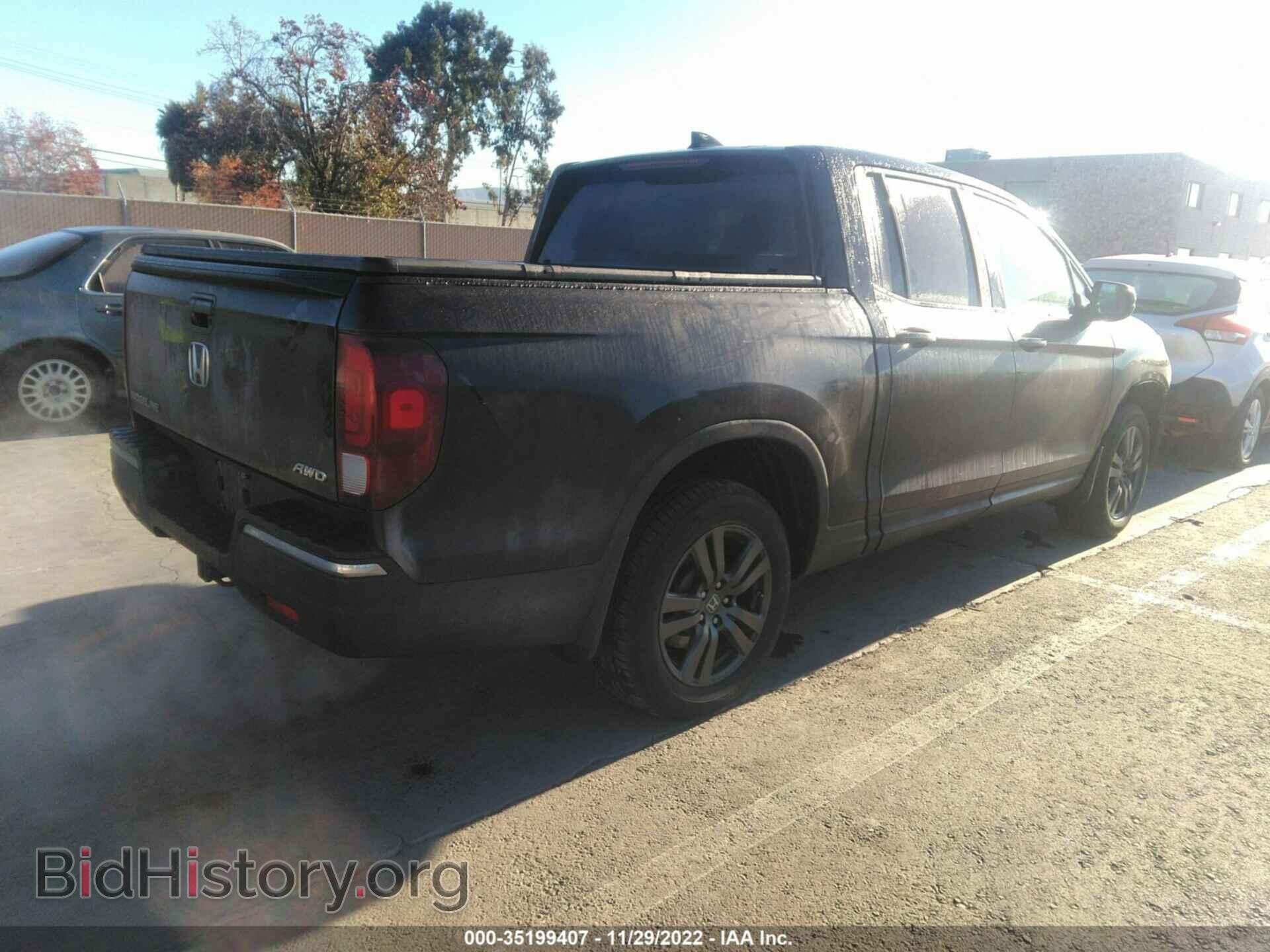 2017 HONDA RIDGELINE - VIN: 5FPYK3F14HB013739 - Фото 4