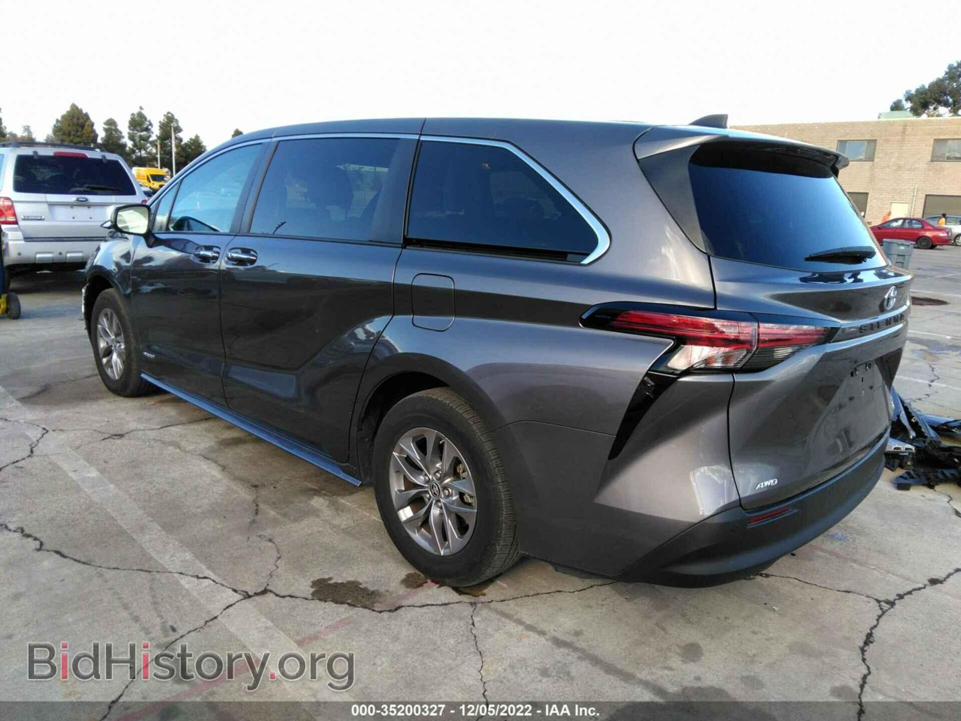 2021 TOYOTA SIENNA - VIN: 5TDYSKFC9MS007204 - Фото 3