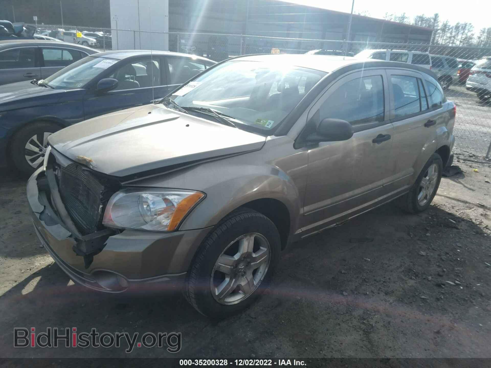 2007 DODGE CALIBER - VIN: 1B3HB48B07D314181 - Фото 2