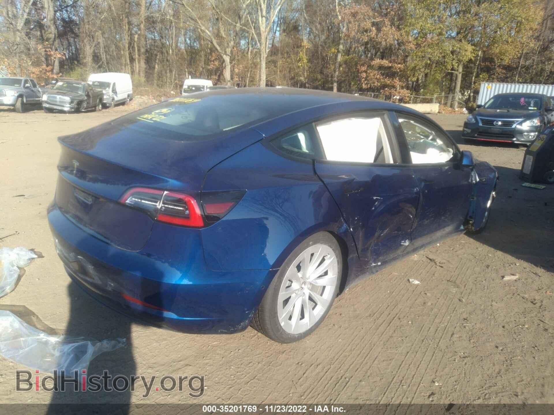 2022 TESLA MODEL 3 - VIN: 5YJ3E1EA2NF286030 - Photo 4
