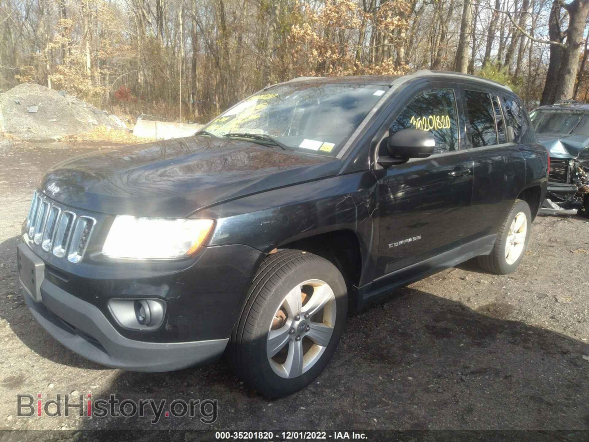 2012 JEEP COMPASS - VIN: 1C4NJDBB9CD717065 - Фото 2