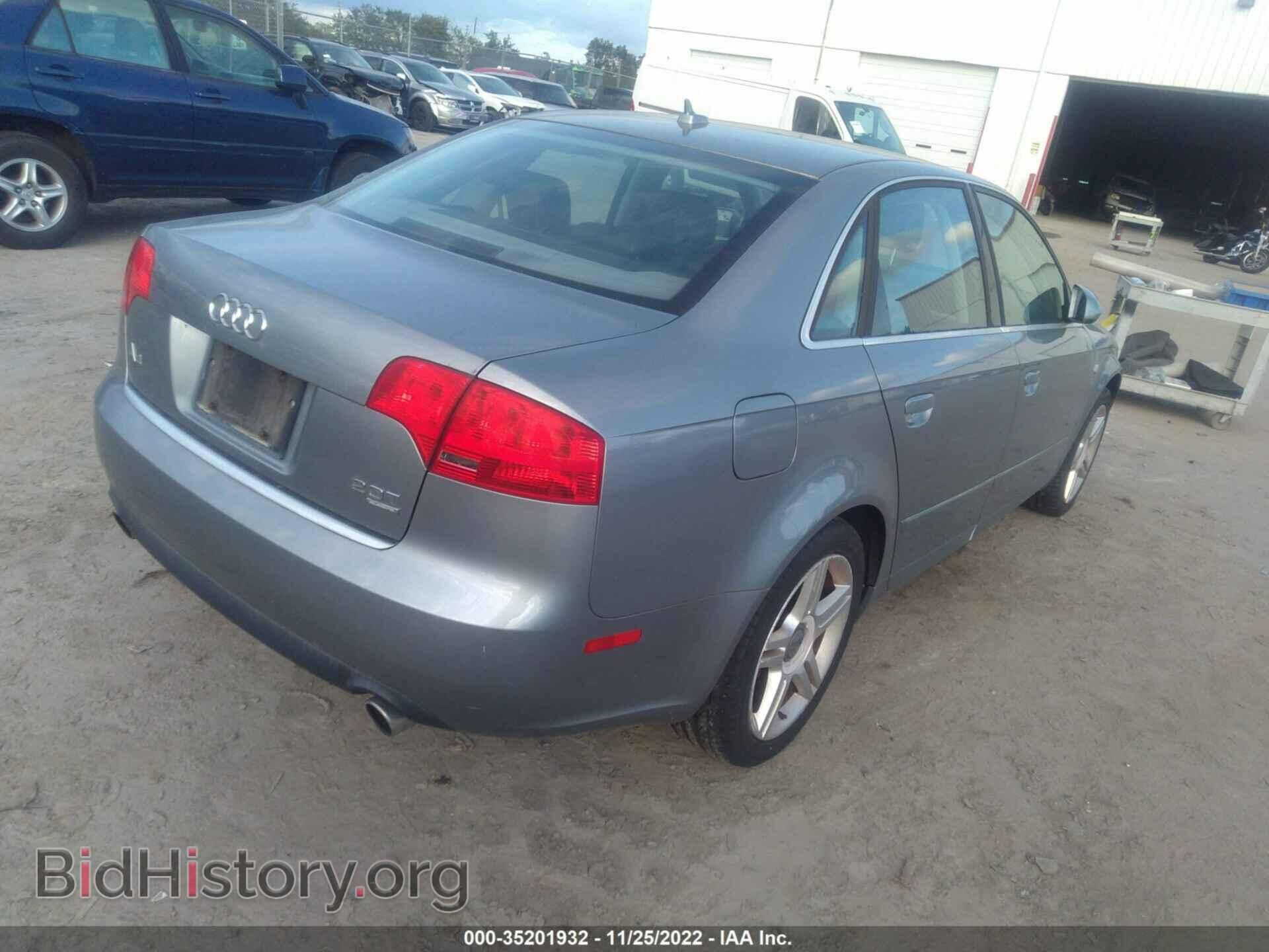 2007 AUDI A4 - VIN: WAUDF78E97A177690 - Photo 4