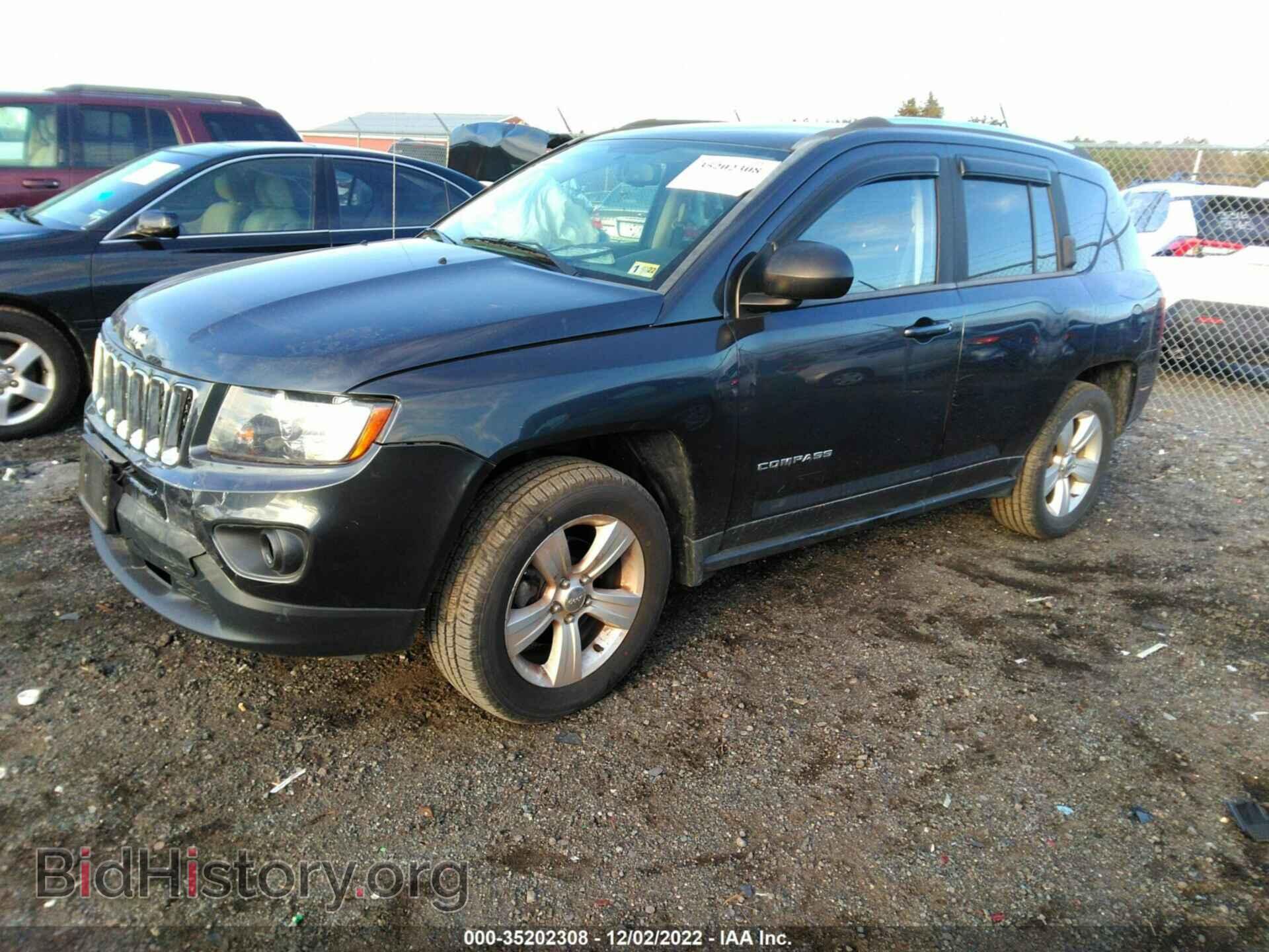 2014 JEEP COMPASS - VIN: 1C4NJDBB5ED678445 - Фото 2