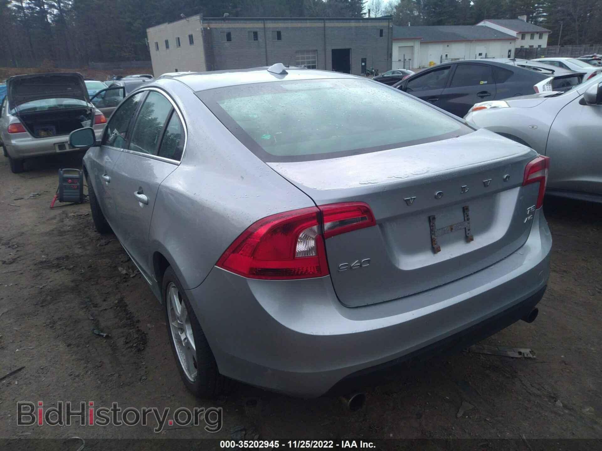 2013 VOLVO S60 - VIN: YV1612FH6D2200644 - Фото 3