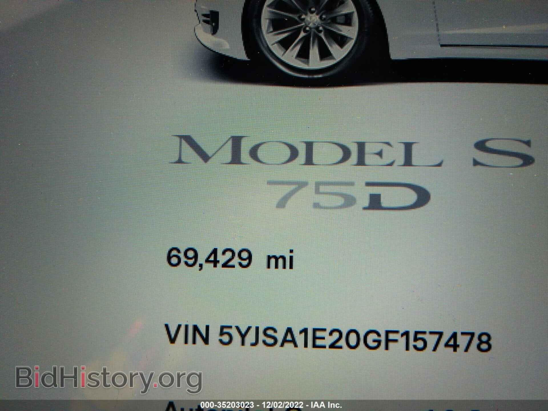 2016 TESLA MODEL S - VIN: 5YJSA1E20GF157478 - Photo 7