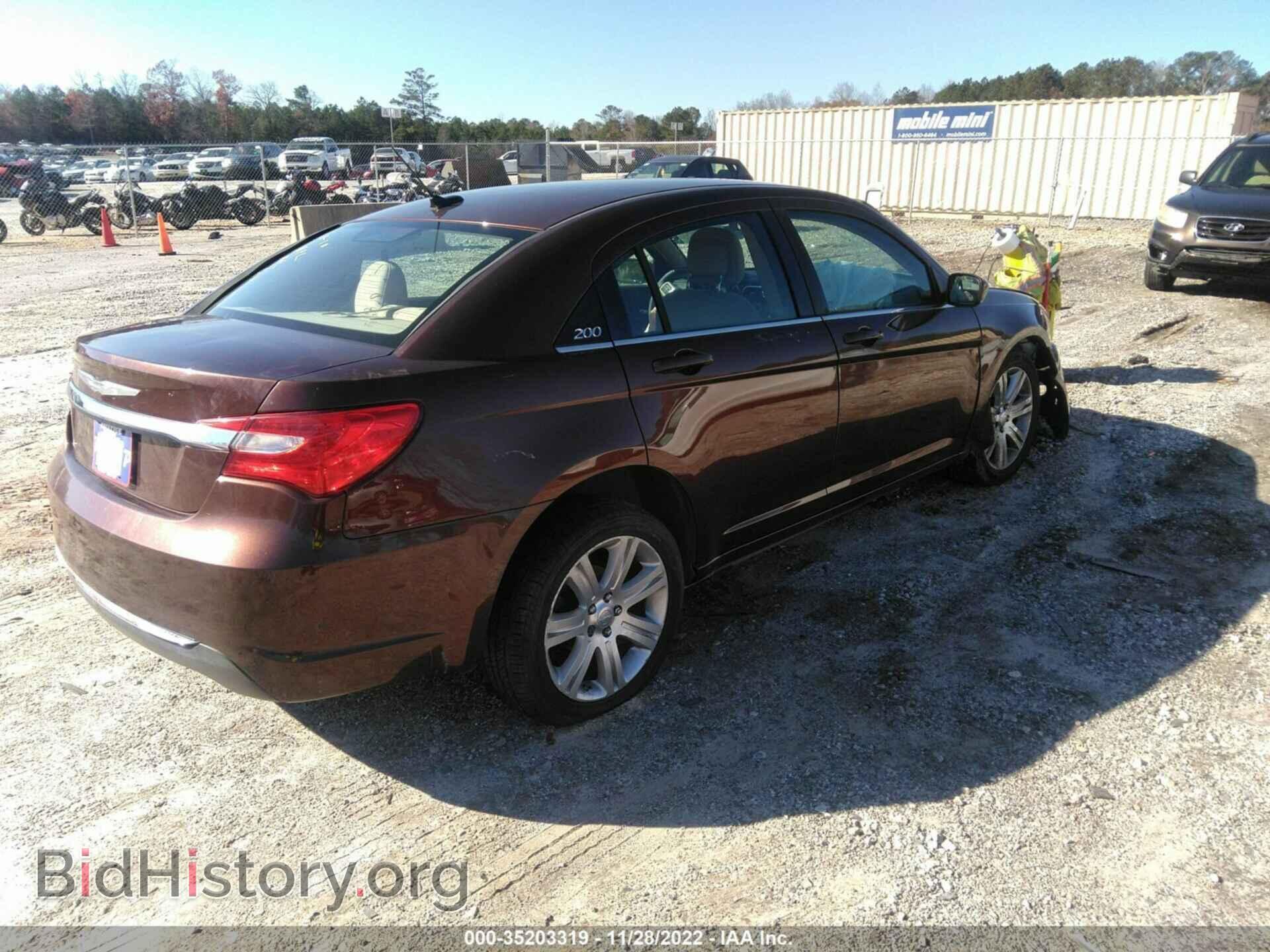2012 CHRYSLER 200 - VIN: 1C3CCBBB3CN211316 - Фото 4