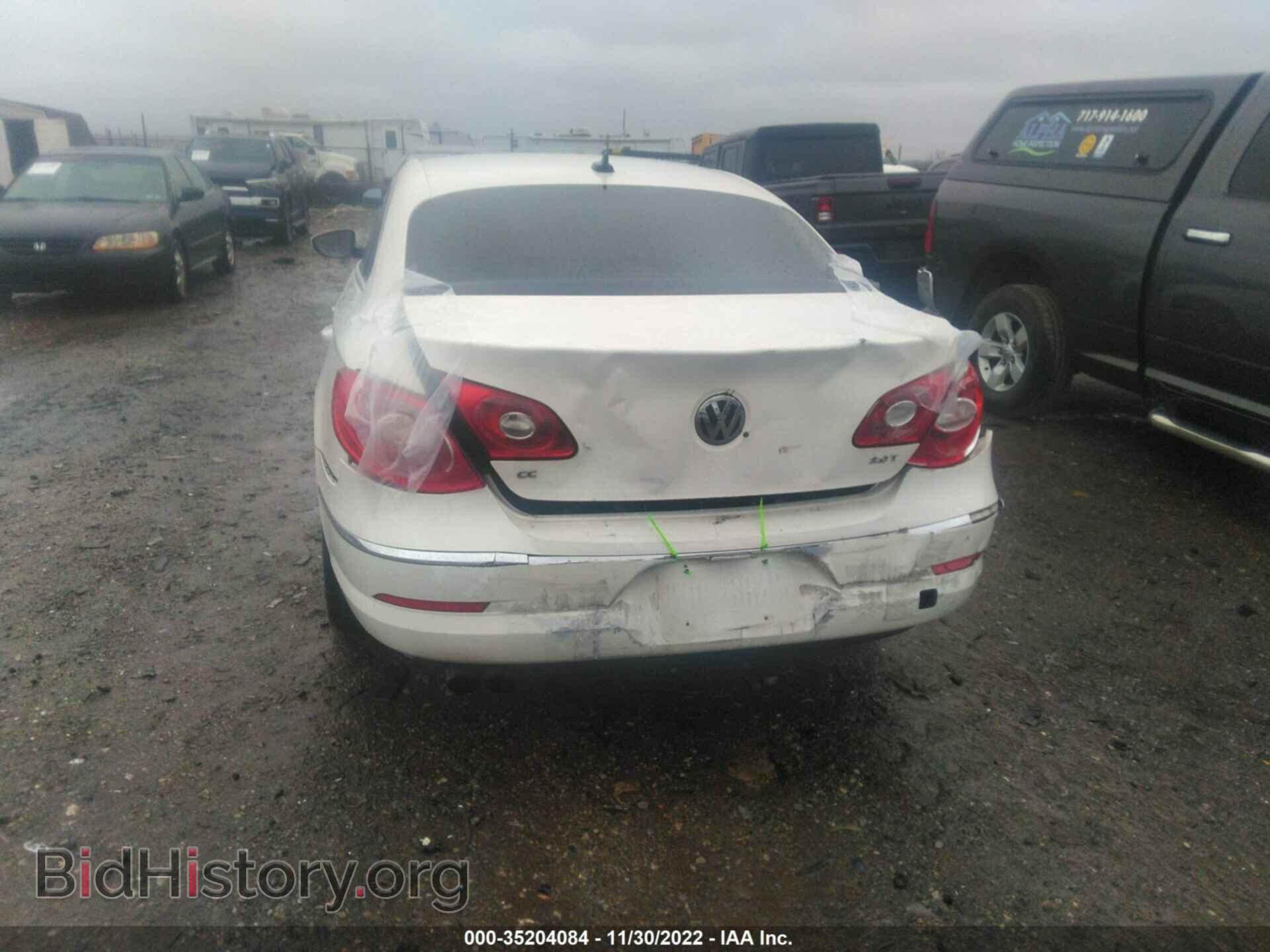 2011 VOLKSWAGEN CC - VIN: WVWHP7AN5BE706680 - Фото 6