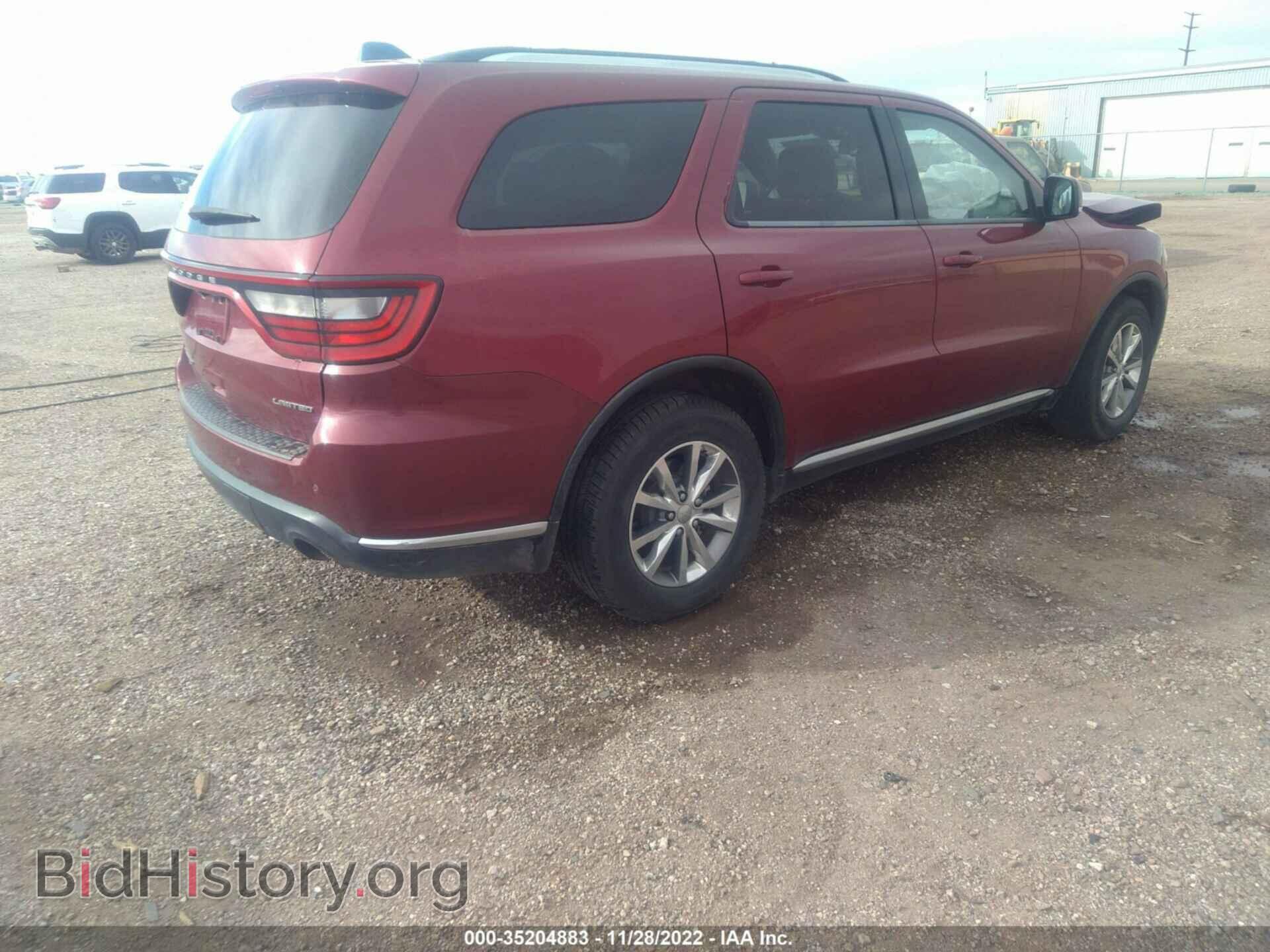 2015 DODGE DURANGO - VIN: 1C4RDJDG5FC800616 - Photo 4