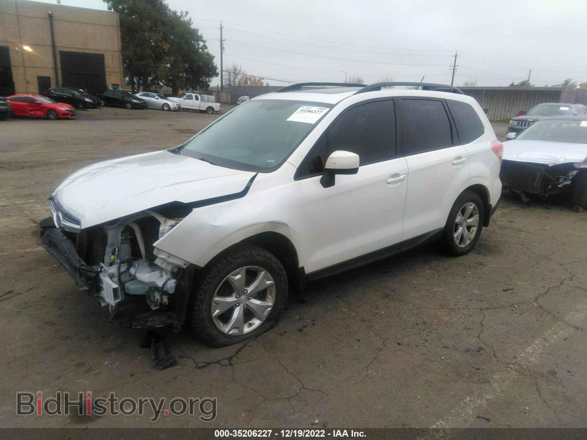 2014 SUBARU FORESTER - VIN: JF2SJAEC7EH425210 - Фото 2