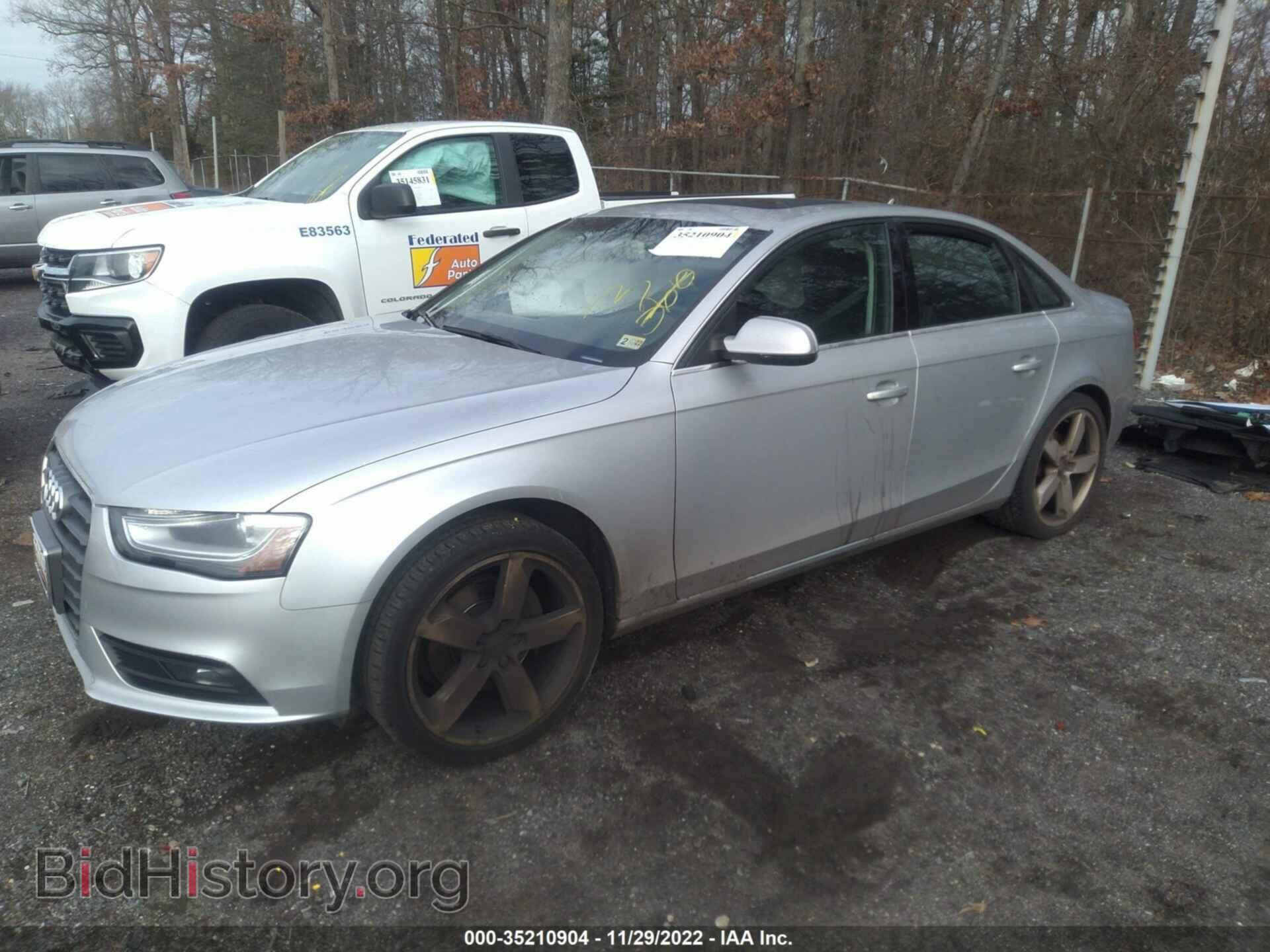 2013 AUDI A4 - VIN: WAUFFAFLXDN050104 - Фото 2