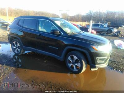 2017 Jeep COMPASS Latitude, черный — VIN 3C4NJDBB7HT689400, IAAI