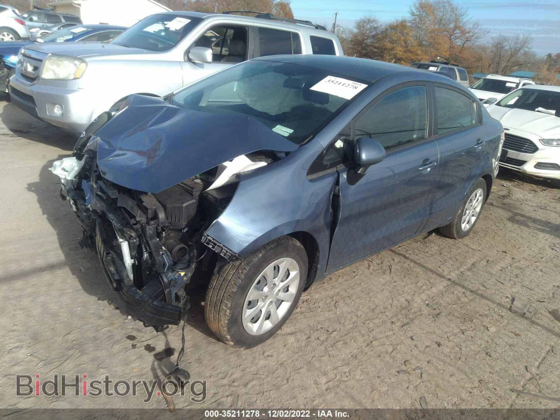 2016 KIA RIO - VIN: KNADM4A31G6663300 - Фото 2