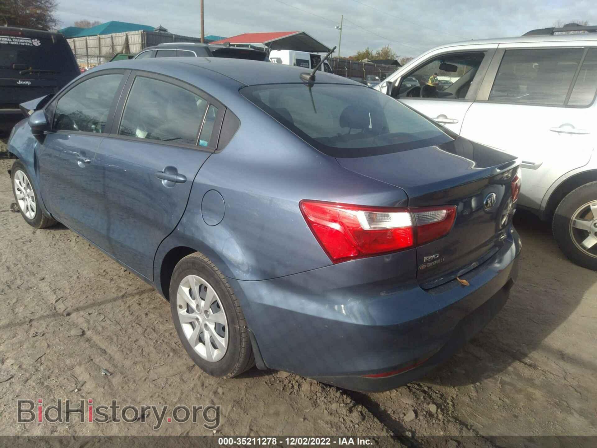 2016 KIA RIO - VIN: KNADM4A31G6663300 - Фото 3