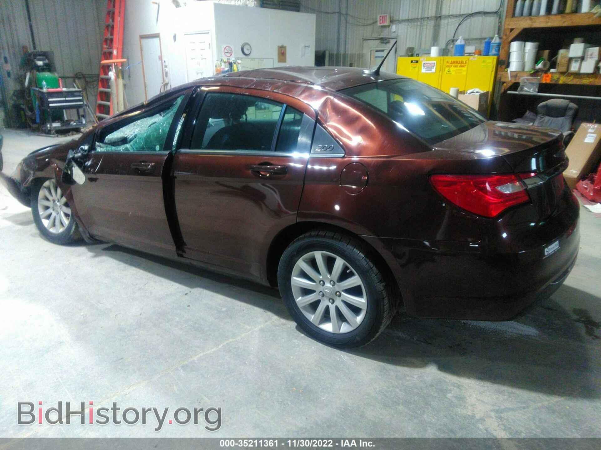 2012 CHRYSLER 200 - VIN: 1C3CCBBB3CN210943 - Фото 3