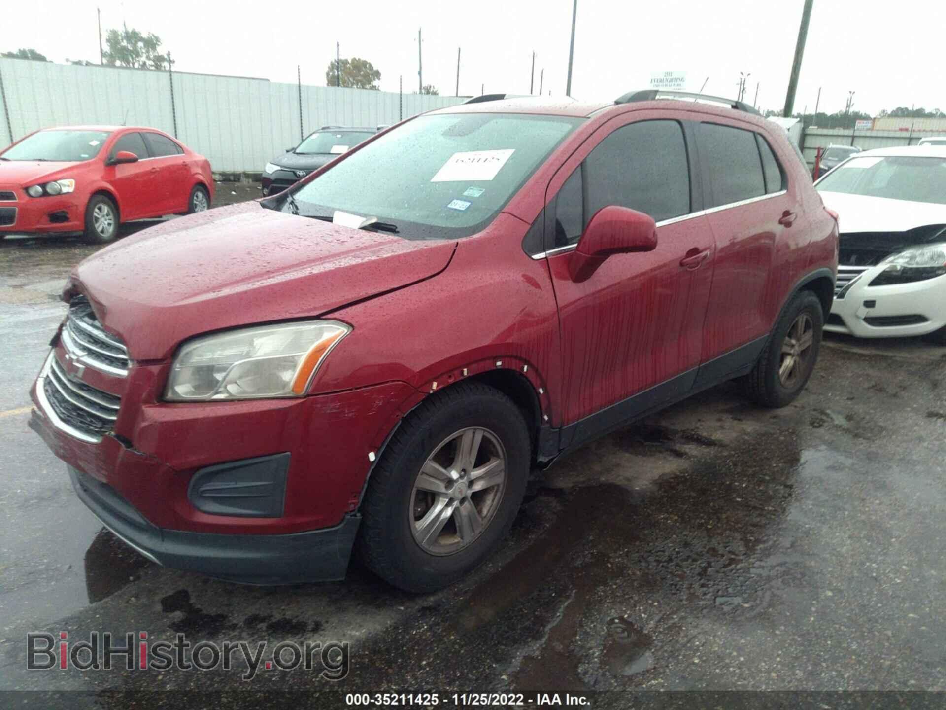 2015 CHEVROLET TRAX - VIN: KL7CJLSB2FB224567 - Фото 2