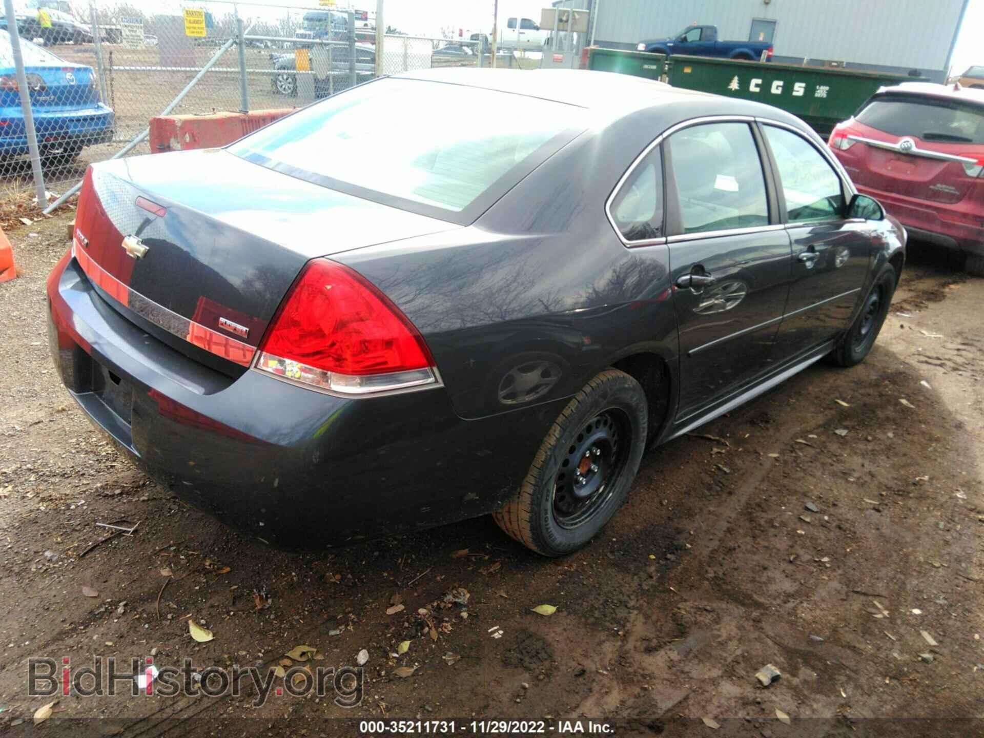 2011 CHEVROLET IMPALA - VIN: 2G1WF5EK2B1237444 - Фото 4