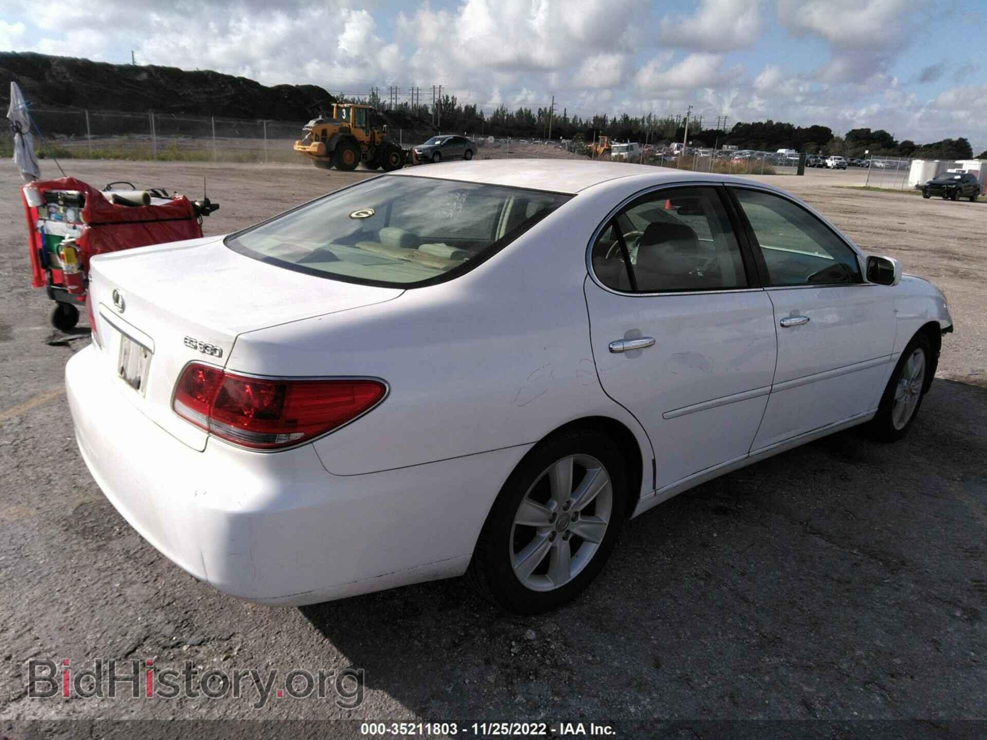 2006 LEXUS ES 330 - VIN: JTHBA30G165162573 - Фото 4