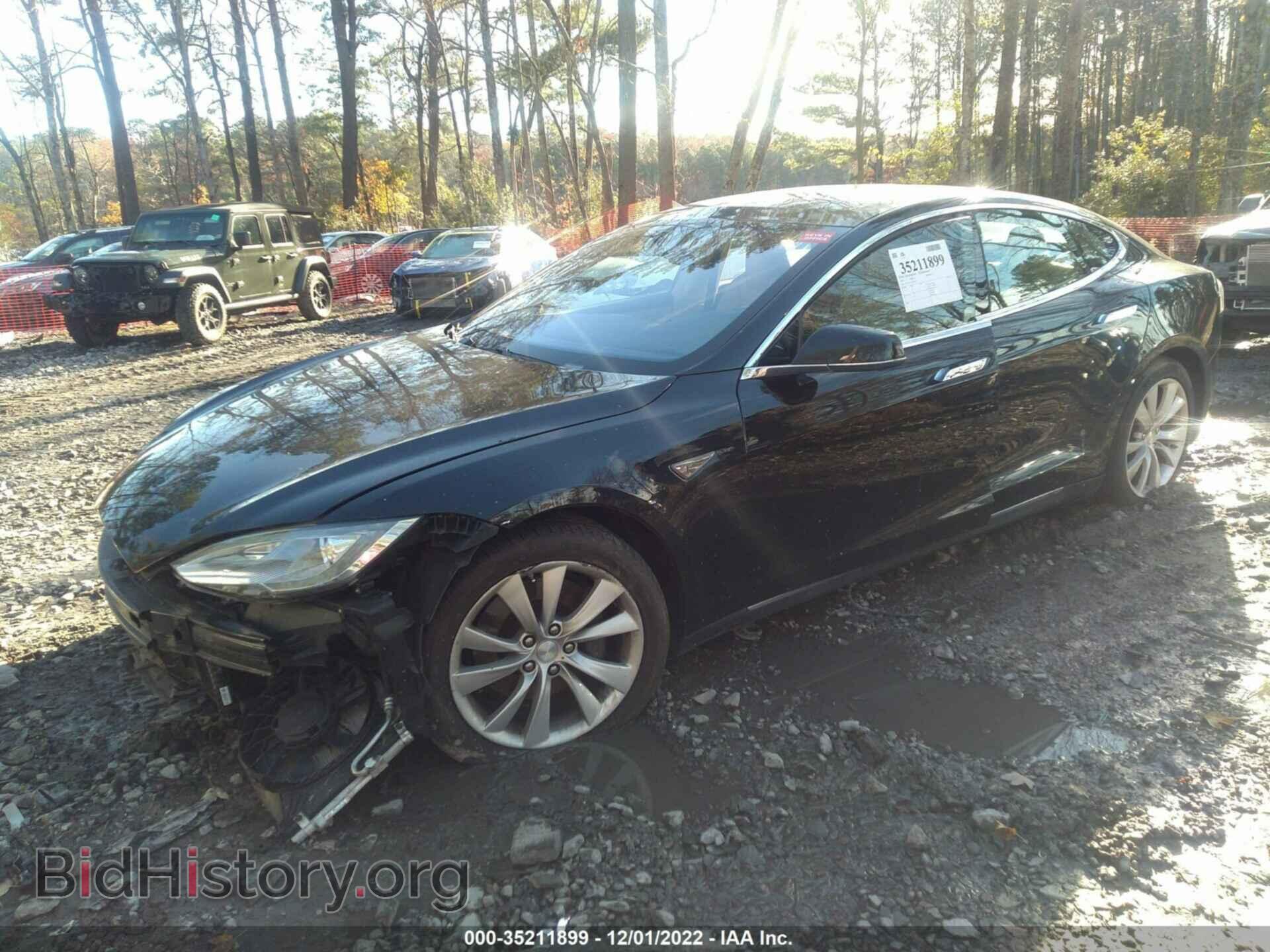 2015 TESLA MODEL S - VIN: 5YJSA1E25FF118674 - Фото 2
