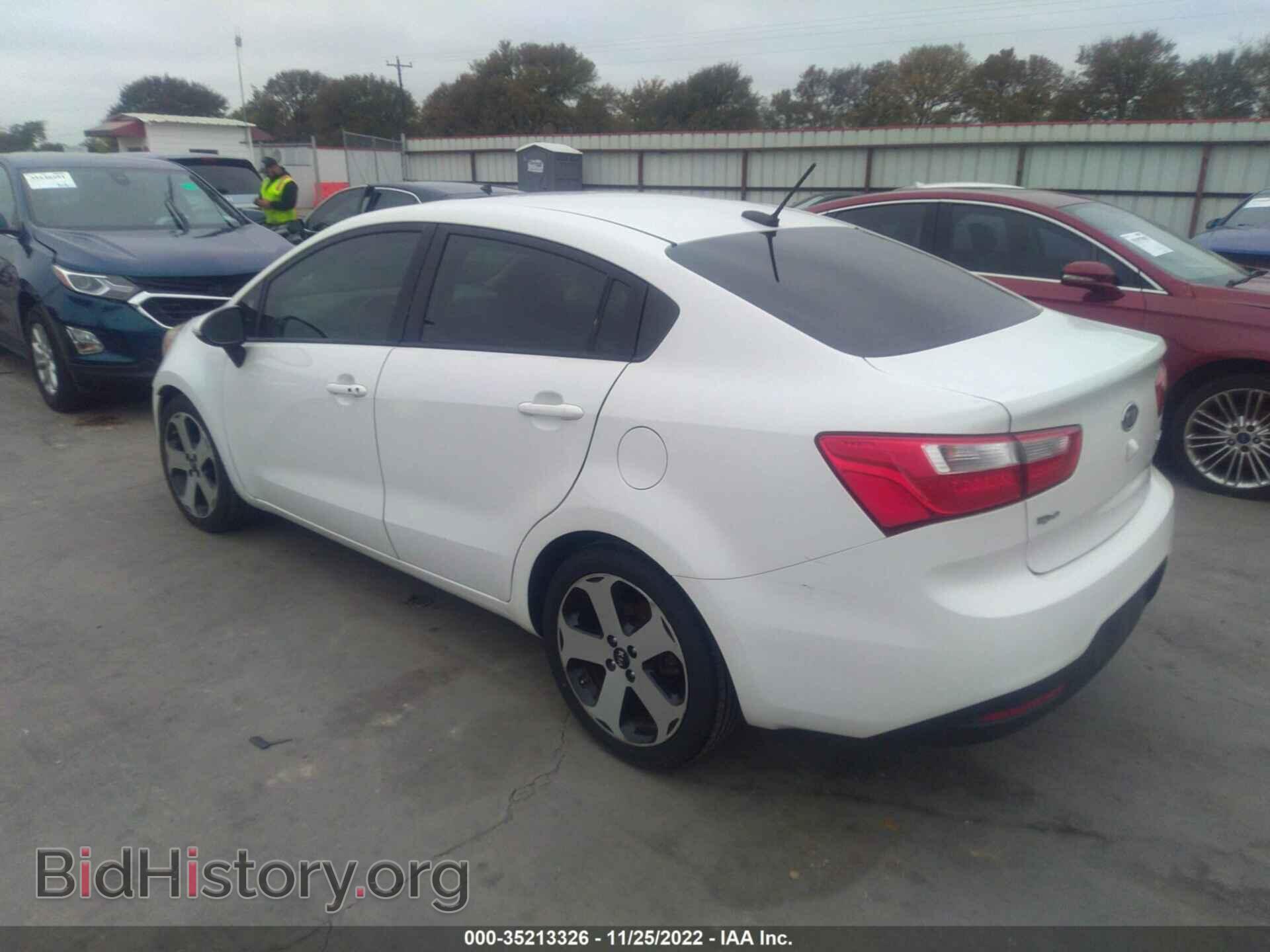 2012 KIA RIO - VIN: KNADN4A30C6053976 - Фото 3