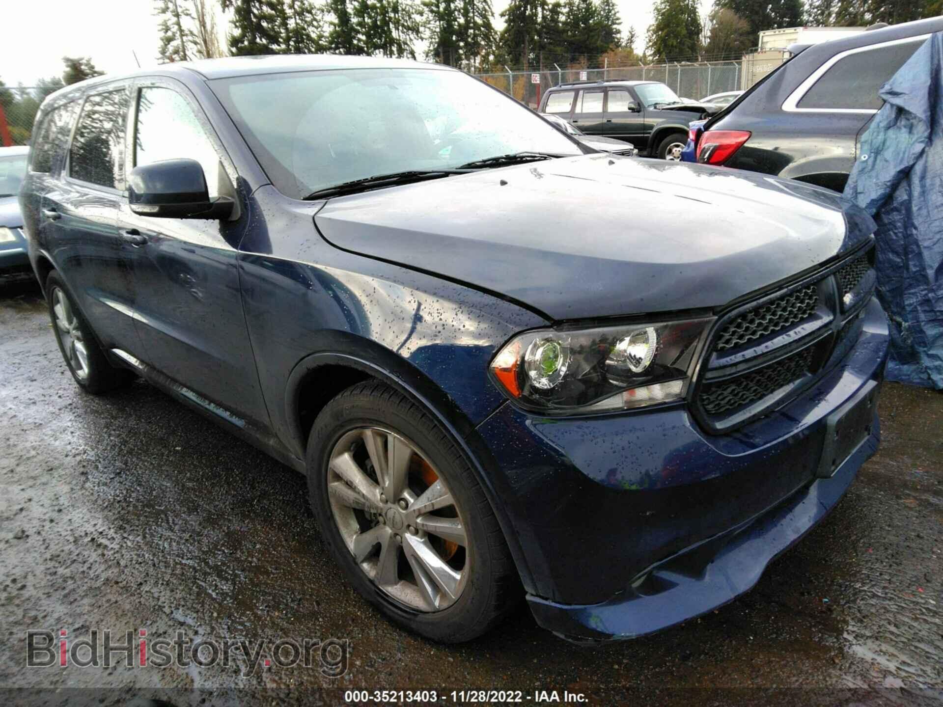 Фотография 1C4SDHCT3CC321647 - DODGE DURANGO 2012