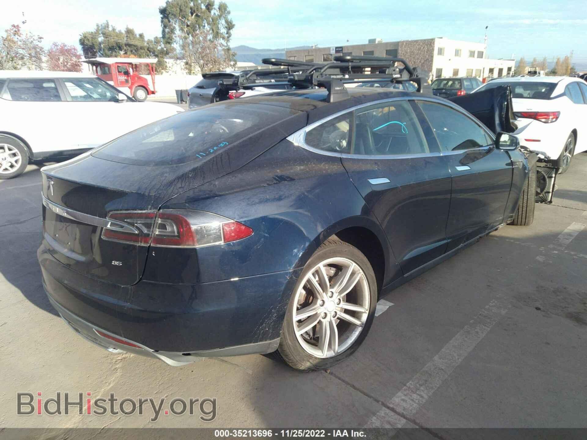 2013 TESLA MODEL S - VIN: 5YJSA1CN3DFP08589 - Photo 4