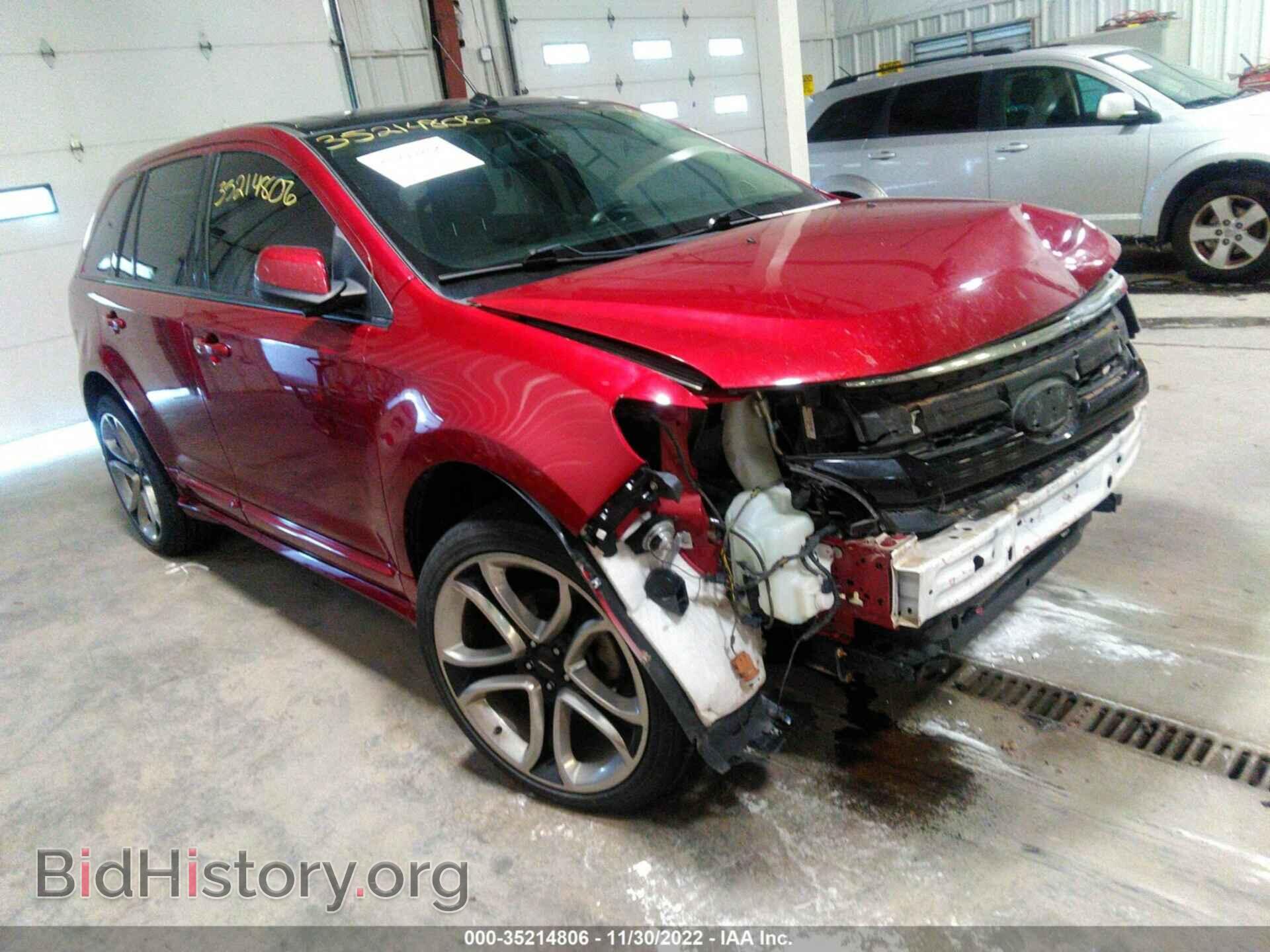 Фотография 2FMDK4AK1DBC54237 - FORD EDGE 2013