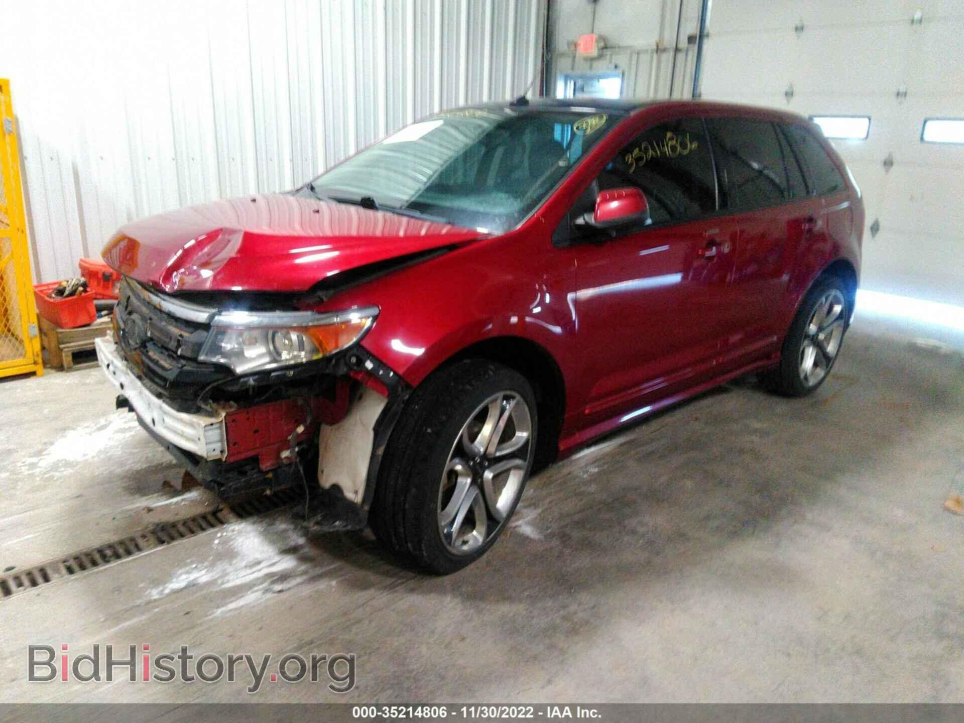 2013 FORD EDGE - VIN: 2FMDK4AK1DBC54237 - Фото 2