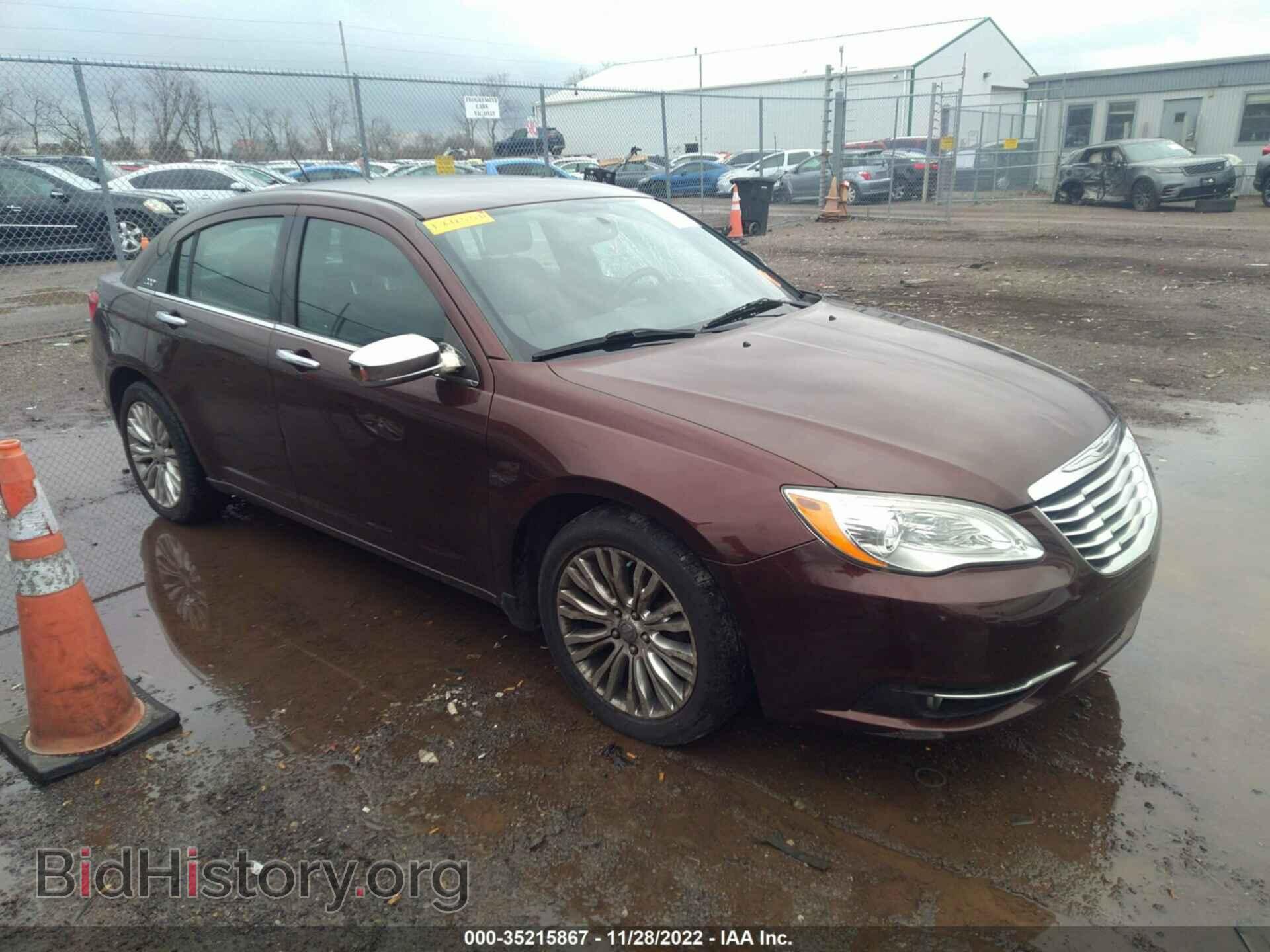 Photo 1C3CCBCBXCN180550 - CHRYSLER 200 2012
