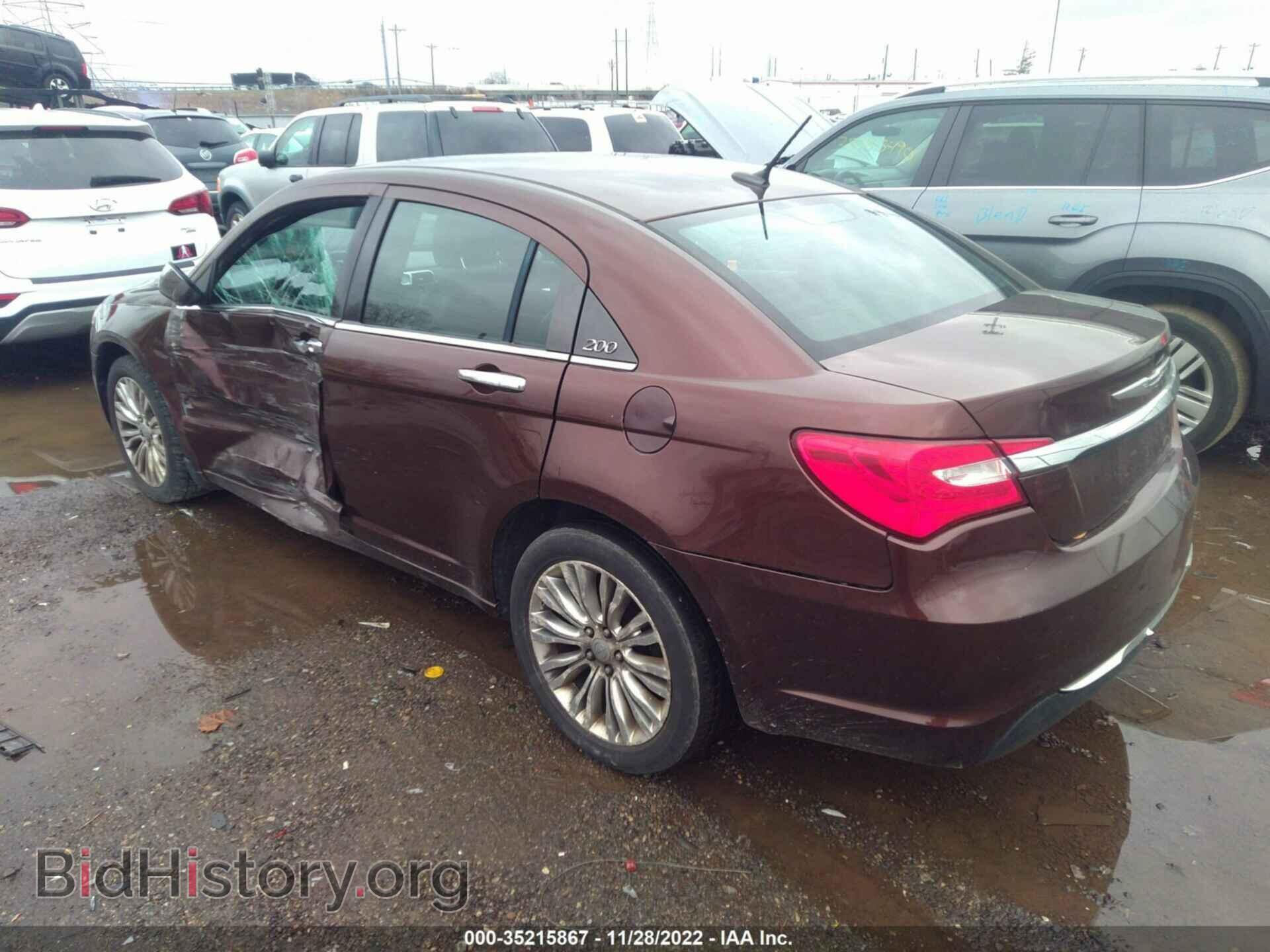 2012 CHRYSLER 200 - VIN: 1C3CCBCBXCN180550 - Фото 3
