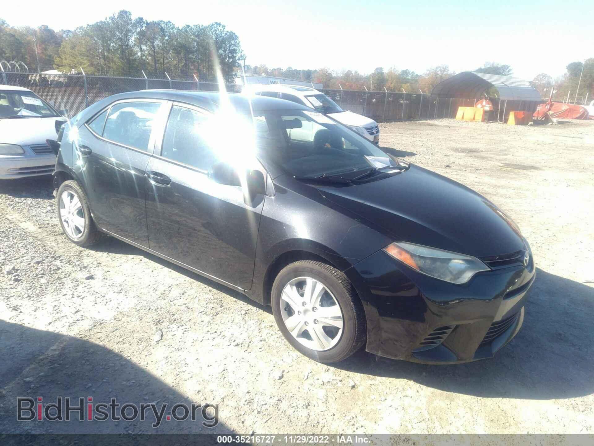 Фотография 2T1BURHE1FC452278 - TOYOTA COROLLA 2015