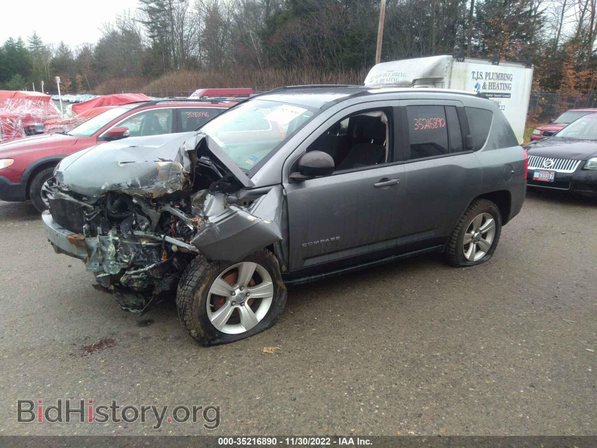 2012 JEEP COMPASS - VIN: 1C4NJDBBXCD511138 - Фото 2